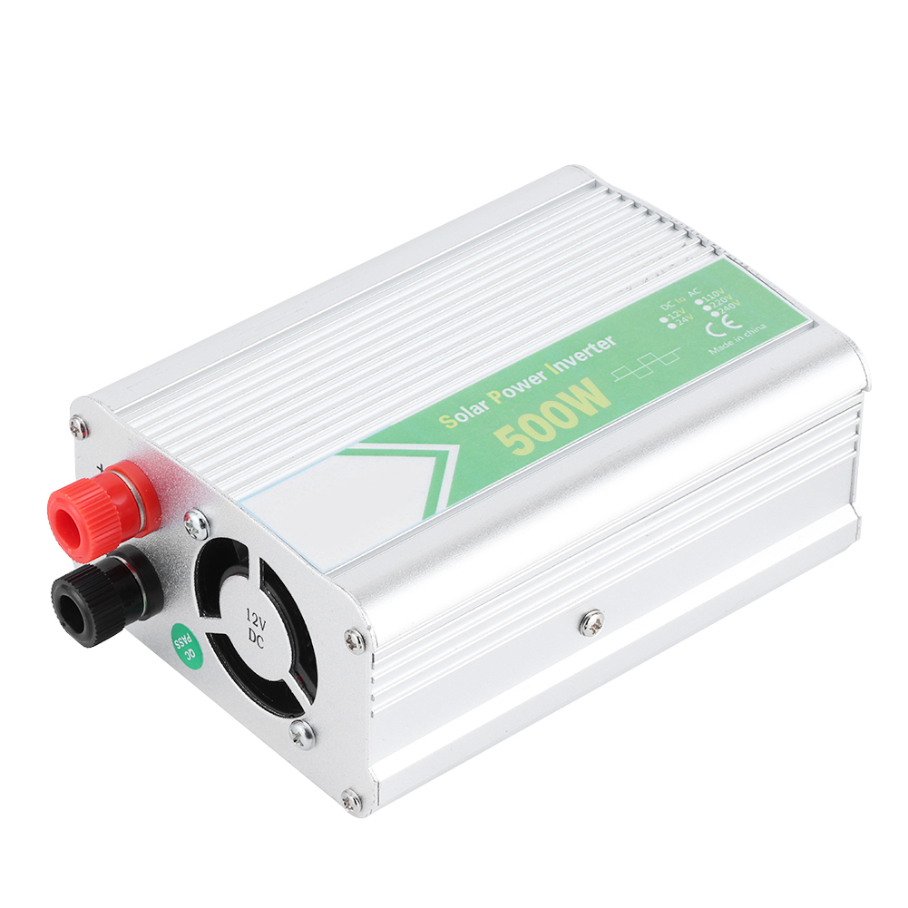 Intelligenter 12-v-dc-auf-220-v-ac-500-w-stromwandler Mit Led-beleuchtung, Mehrfachschutz Und Sicherheitsfunktionen Für Fahrzeuge