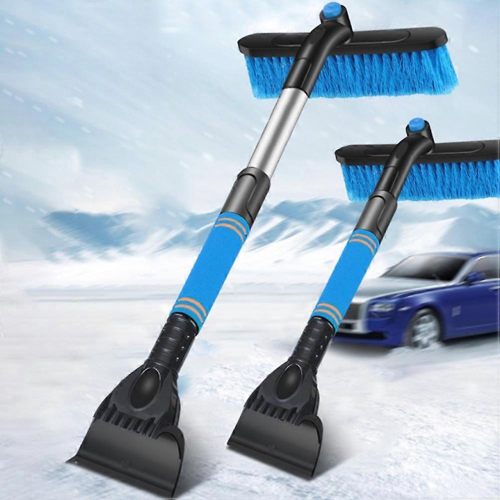 Teleskop-eiskratzer Für Autos, Schneeschaufel, Schneebürste Für Die Windschutzscheibe, Tragbare Schneeräumwerkzeuge