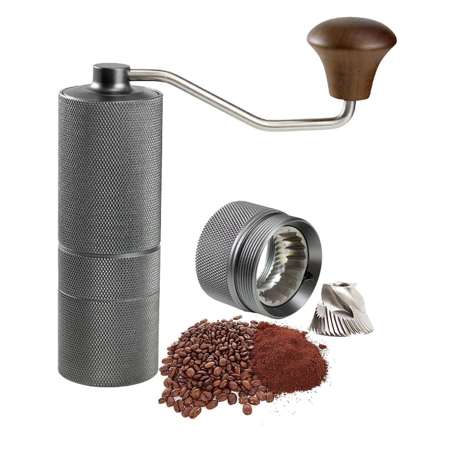 Handkaffeemühle, Tragbare Kaffeebohnenmühle Für Zuhause, Fünfeckiger Mahlkern, Frisch Gemahlener Kaffee