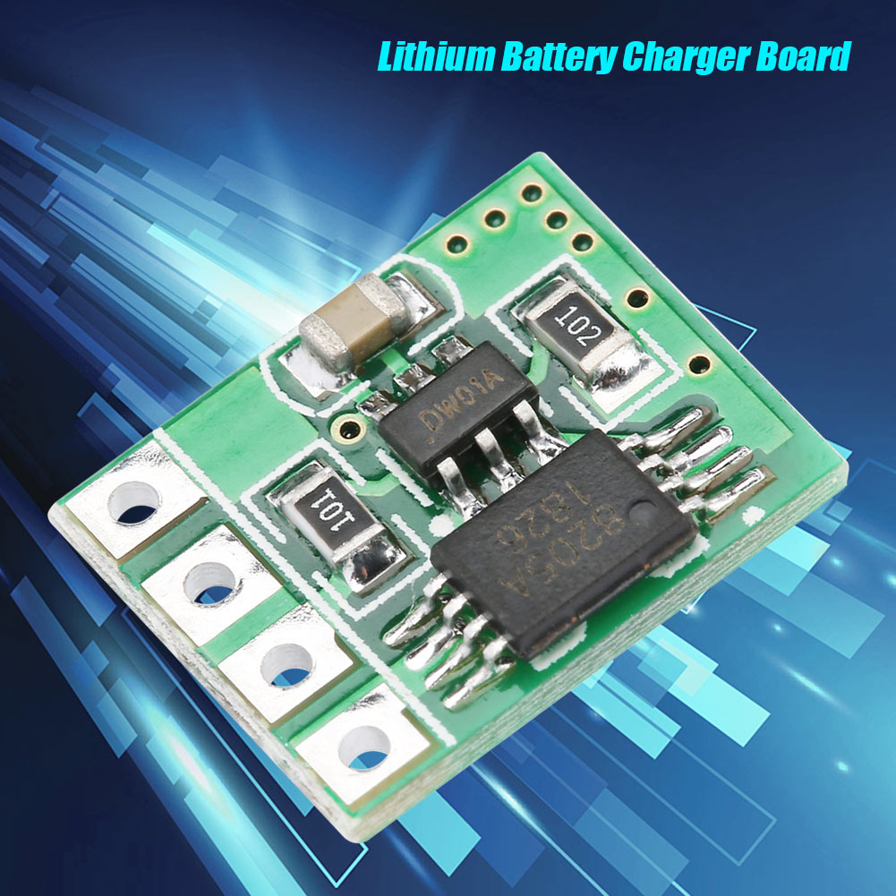 3,7 V 4,2 V 3 A Li-ionen-lithium-akkuladegerät Mit Überlade- Und Entladestromschutzplatine