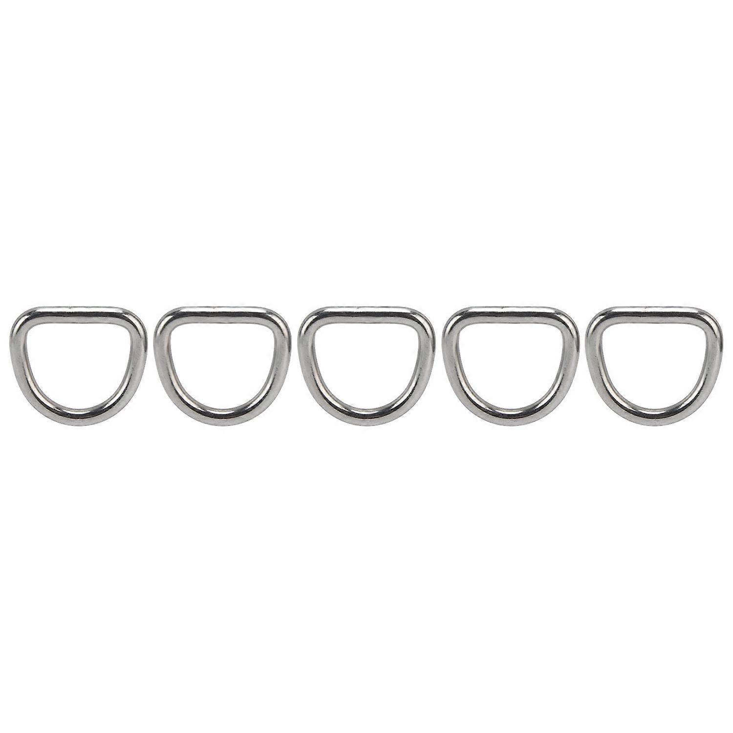 Stück D-ringe Aus Nahtlosem, Halbkreisförmigem Edelstahl 316, 6 X 33 X 30 Mm