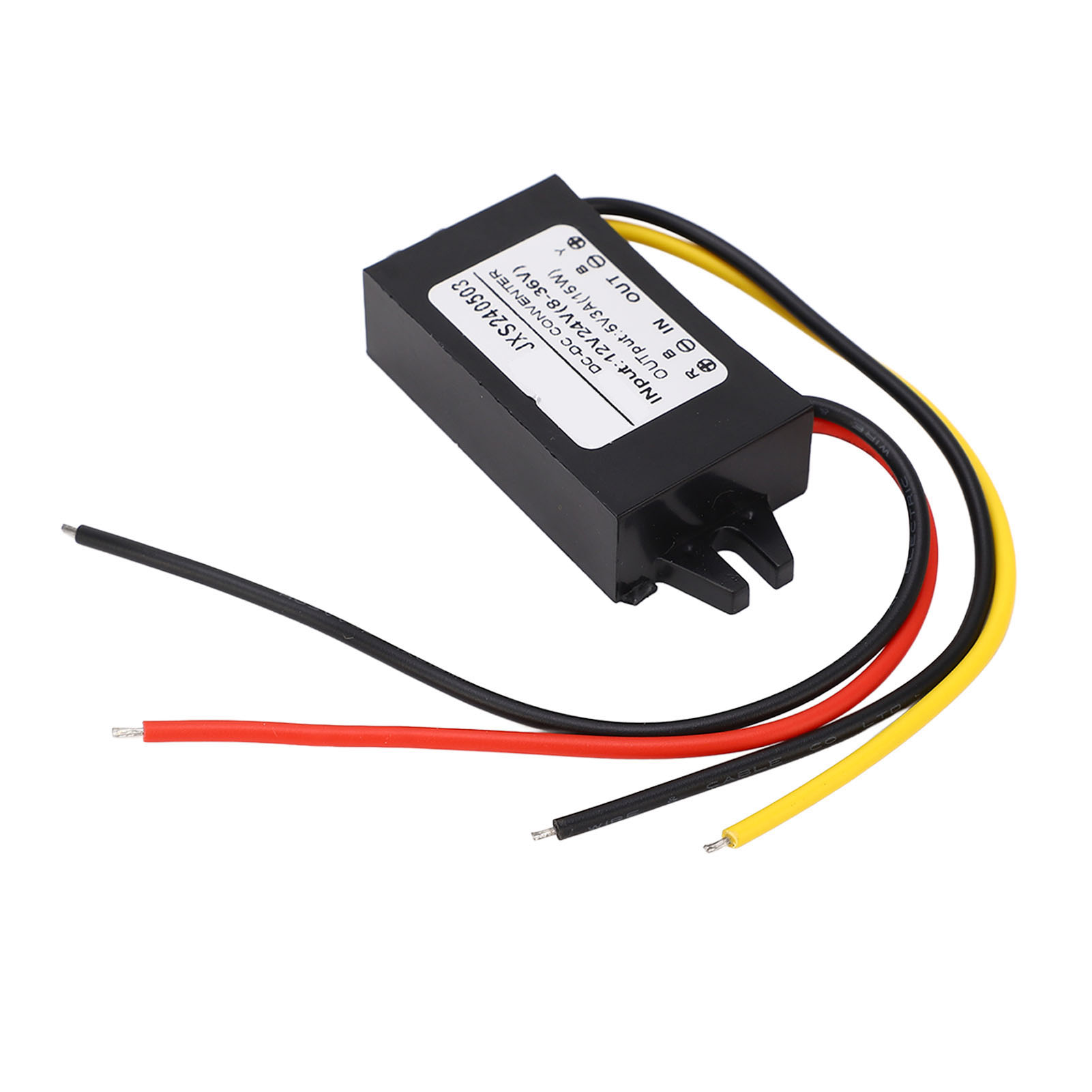 Hocheffizienter Dc-abwärtswandler (buck-modul) 12 V/24 V Auf 5 V, 3 A, Schutzart Ip67, Wasserdicht