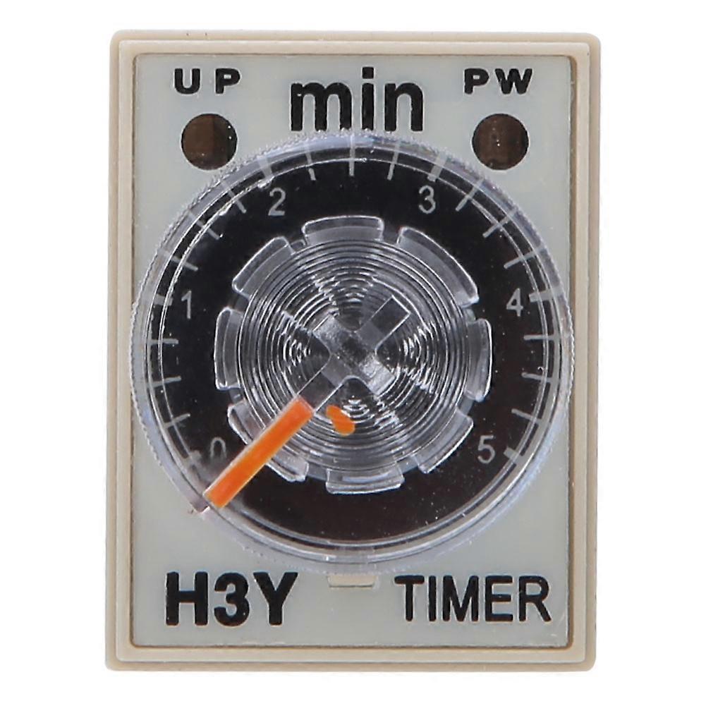 Zeitrelais H3y-2, 8-polig, Hochpräzise, Einstellbar, Für Haushaltsgeräte, 0–5 Minuten, 110 Va