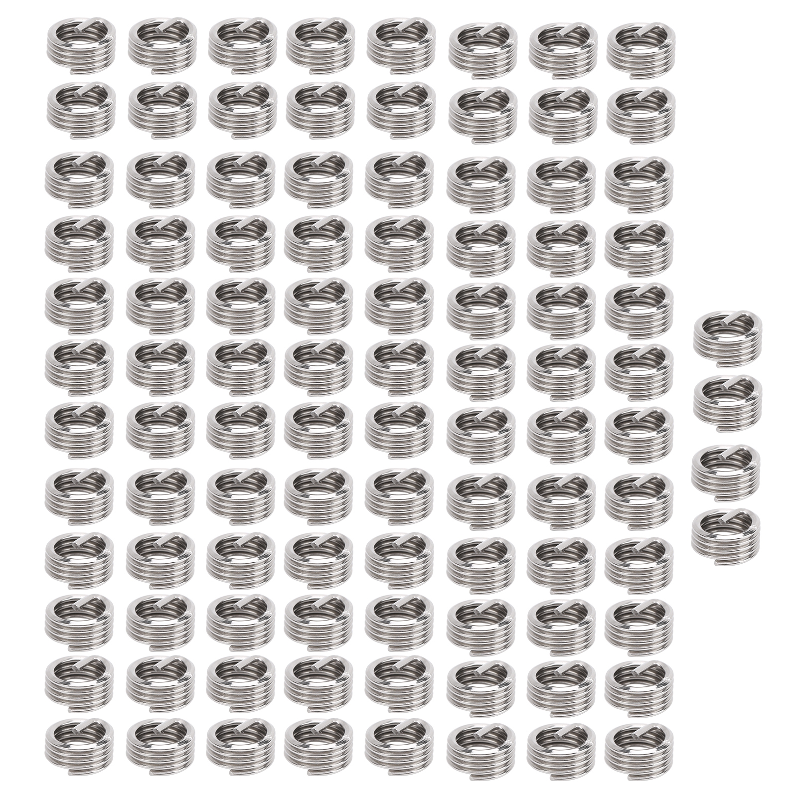 100-teiliges Gewindeeinsatz-reparaturset Mit Kabelschutzhülsen Und Befestigungsmaterial M5x0,8x1d