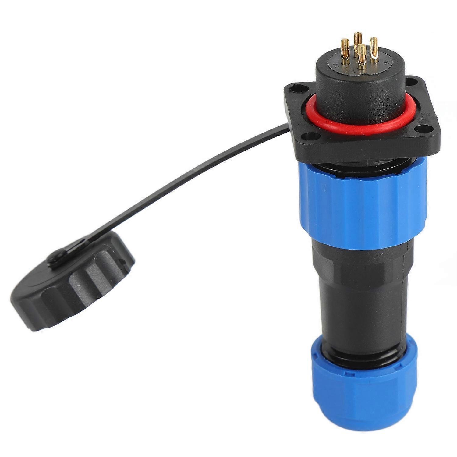 Ip68 Wasserdichter Stecker, Quadratischer Luftfahrt-stromanschluss, Industrie-terminaladapter Sp164 Pin (2