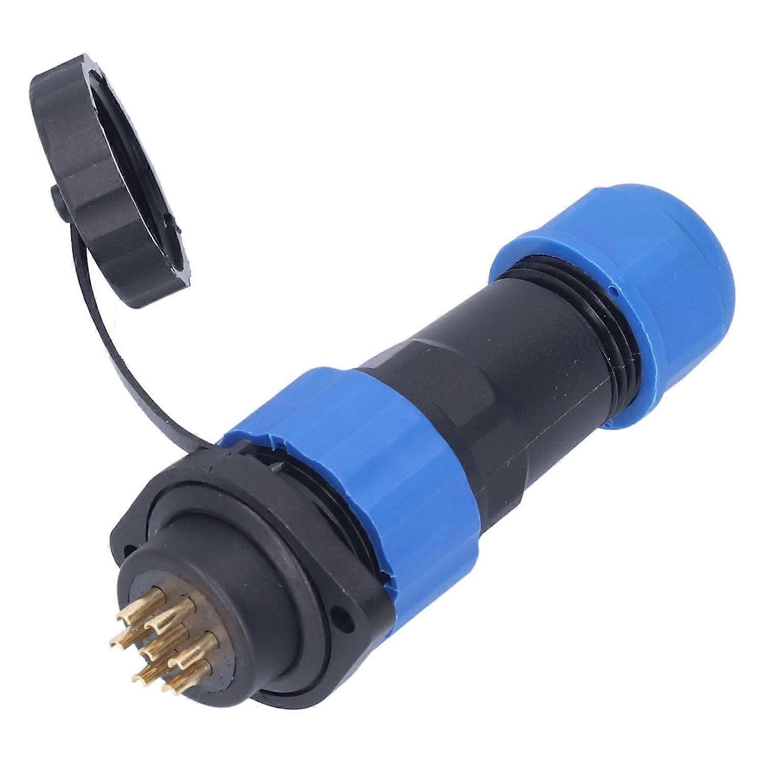 Ip68 Wasserdichter Stecker/buchse Flansch Luftfahrt-stromanschluss Industrieadapter Ac380v Sp207 Pin (380
