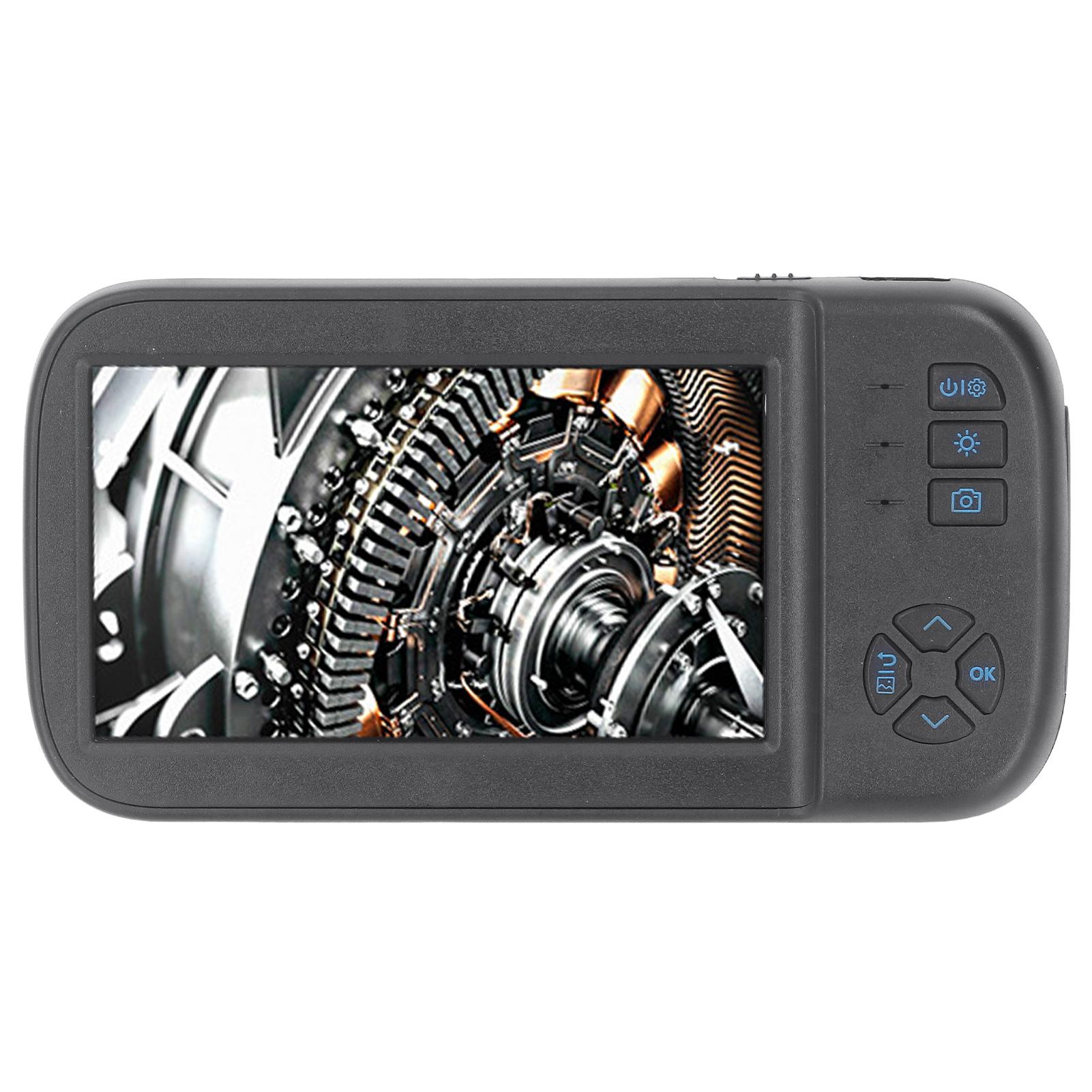 Endoskop Mit 8-mm-kamera, 4,5-zoll-display, 2-mp-boreskop (1920 X 1080 Pixel) Und 6 Leds Für Inspektionszwecke
