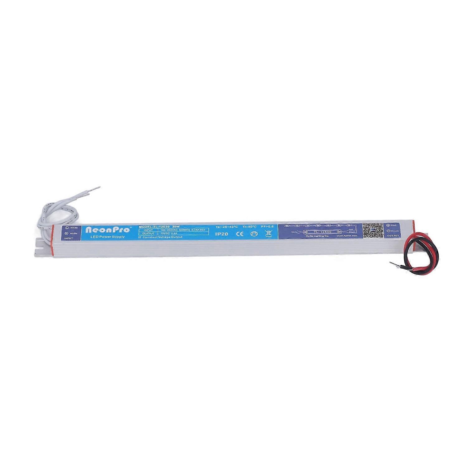 Led-schaltnetzteil-treiber Ip20 Schutzart Led-lichtleisten-transformator 180–250 V Ac Eingang 12 V 2