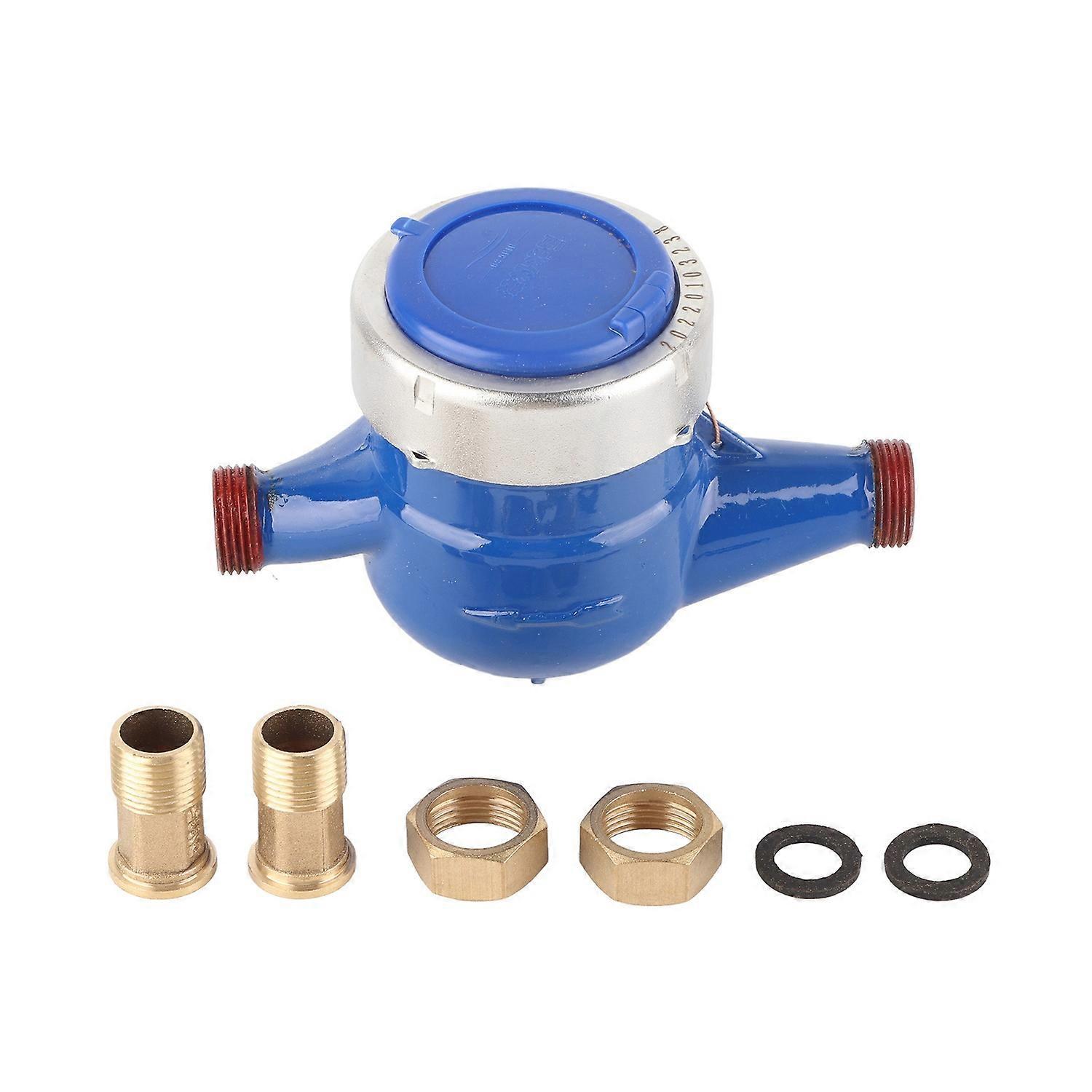 Lxsg-15e 1/2 Wasserzähler Mit Fernbedienung, Drehbarem Flügel, Trockenwasserzähler Für Garten Und Haus
