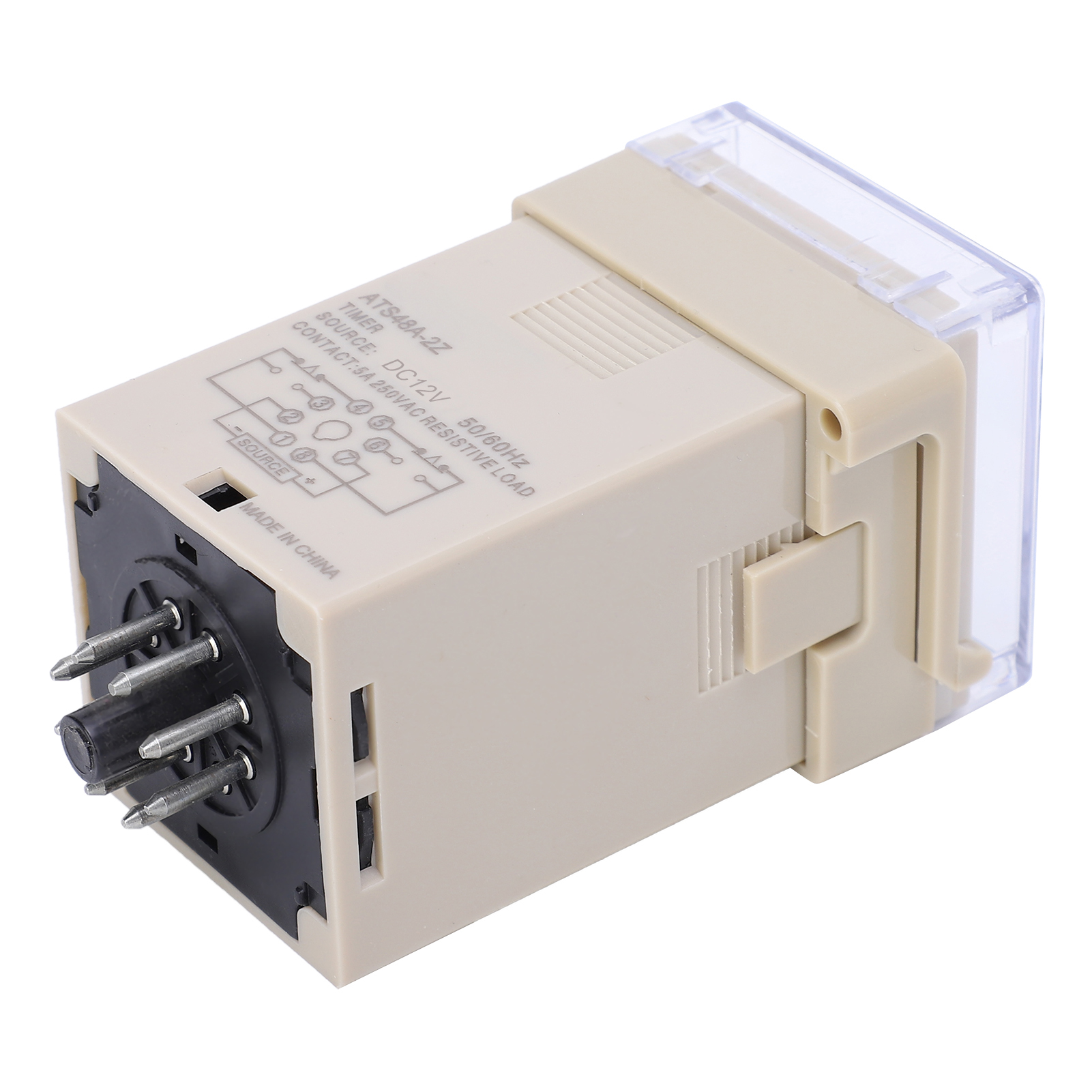 Led-digitalanzeige-zeitrelais-zeitverzögerungssteuerungsbauteil Für Industrielle Automatisierung Ats48a2z(dc12v)