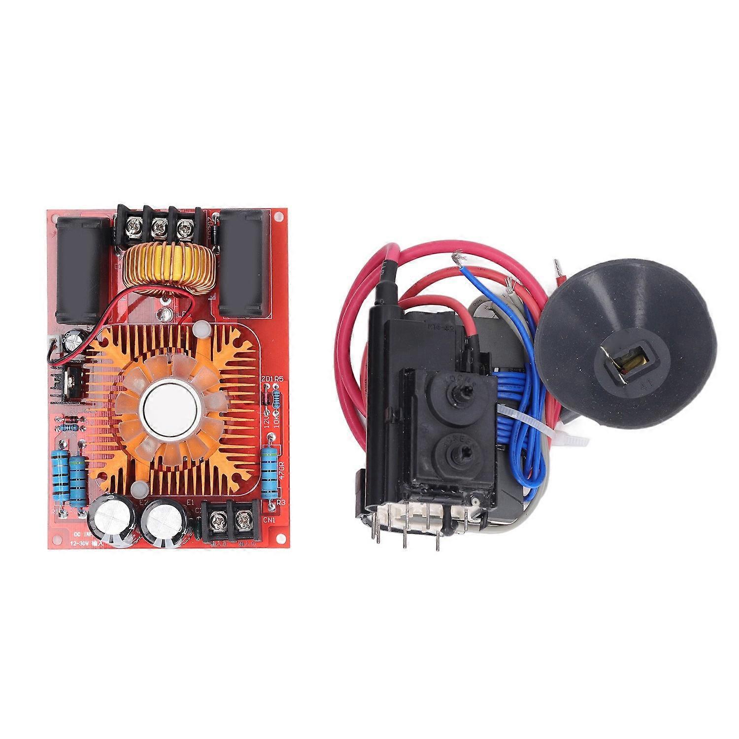 Zvs-spulentreiberplatine, Nullspannungsschalt-treiberplatine, Flyback-spulenheizmodul Mit Lüfter Dc12 3