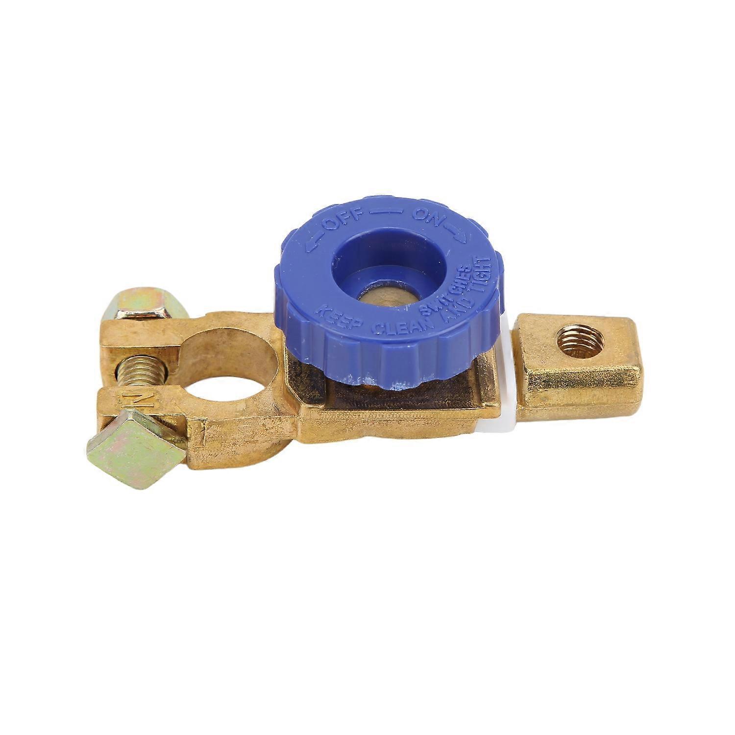 Batterietrennschalter Für Die Oberen Anschlüsse, 15–17 Mm, 100 A, Rostfreies Messing, Für Auto, Wohnmobil, Boot, Lkw