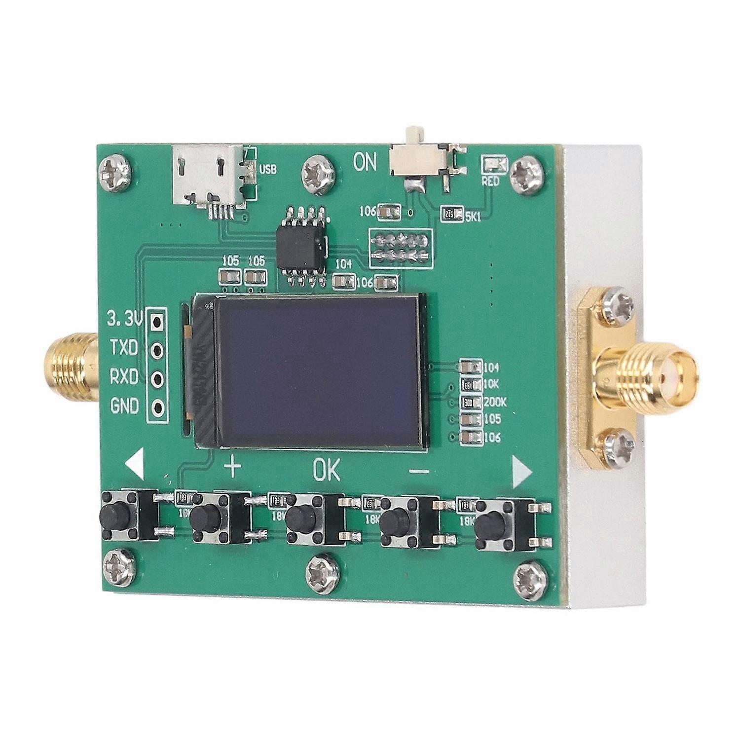 Digitaler Dämpfungsregler 6g Hf Programmierbares Modul 30 Db, Schrittweite 0,25 Db, Oled-anzeige