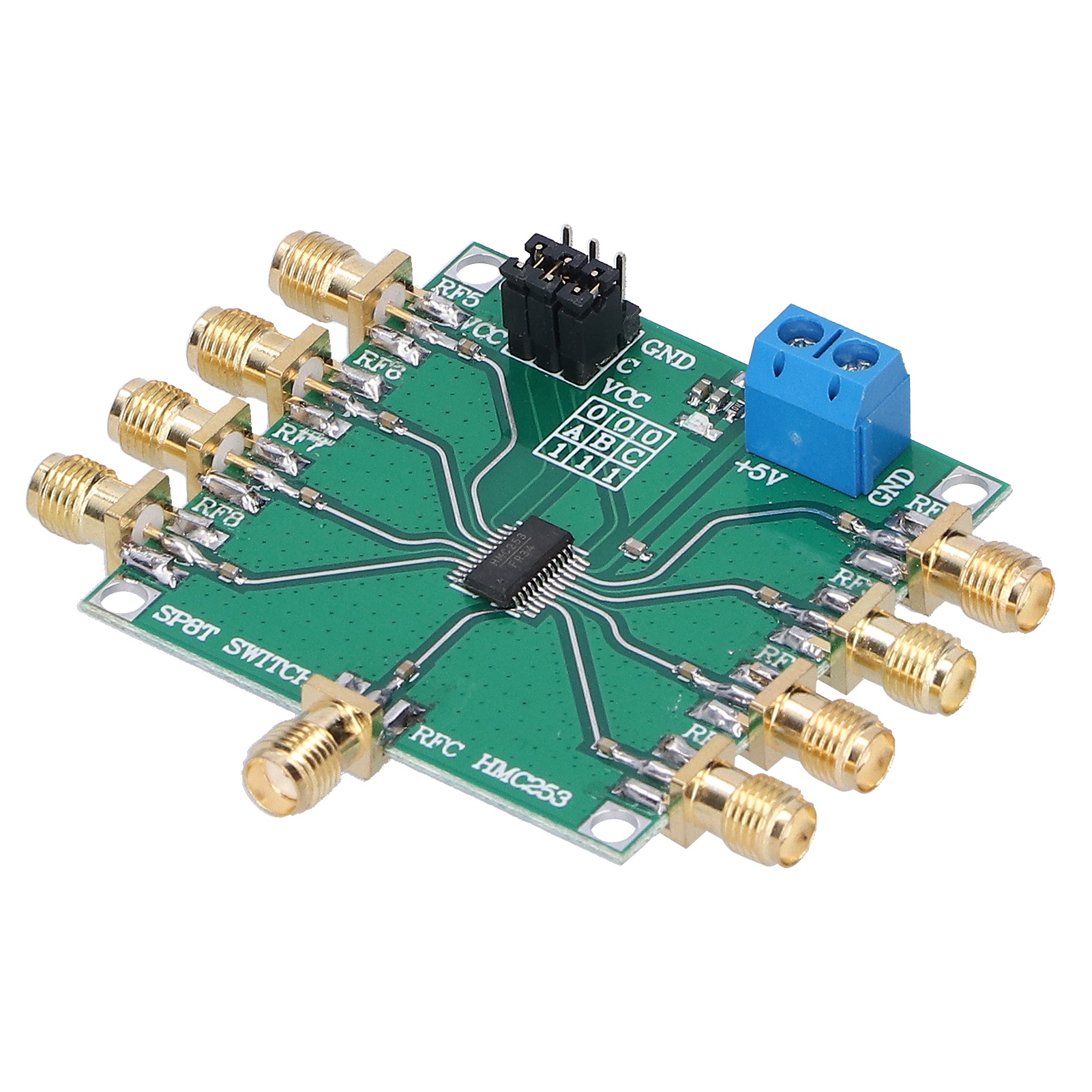 Hf-schaltmodul 1 Offen 8 Hf-funkkommunikations-elektronikkomponente Hmc253 Dc‐2,5 Ghz