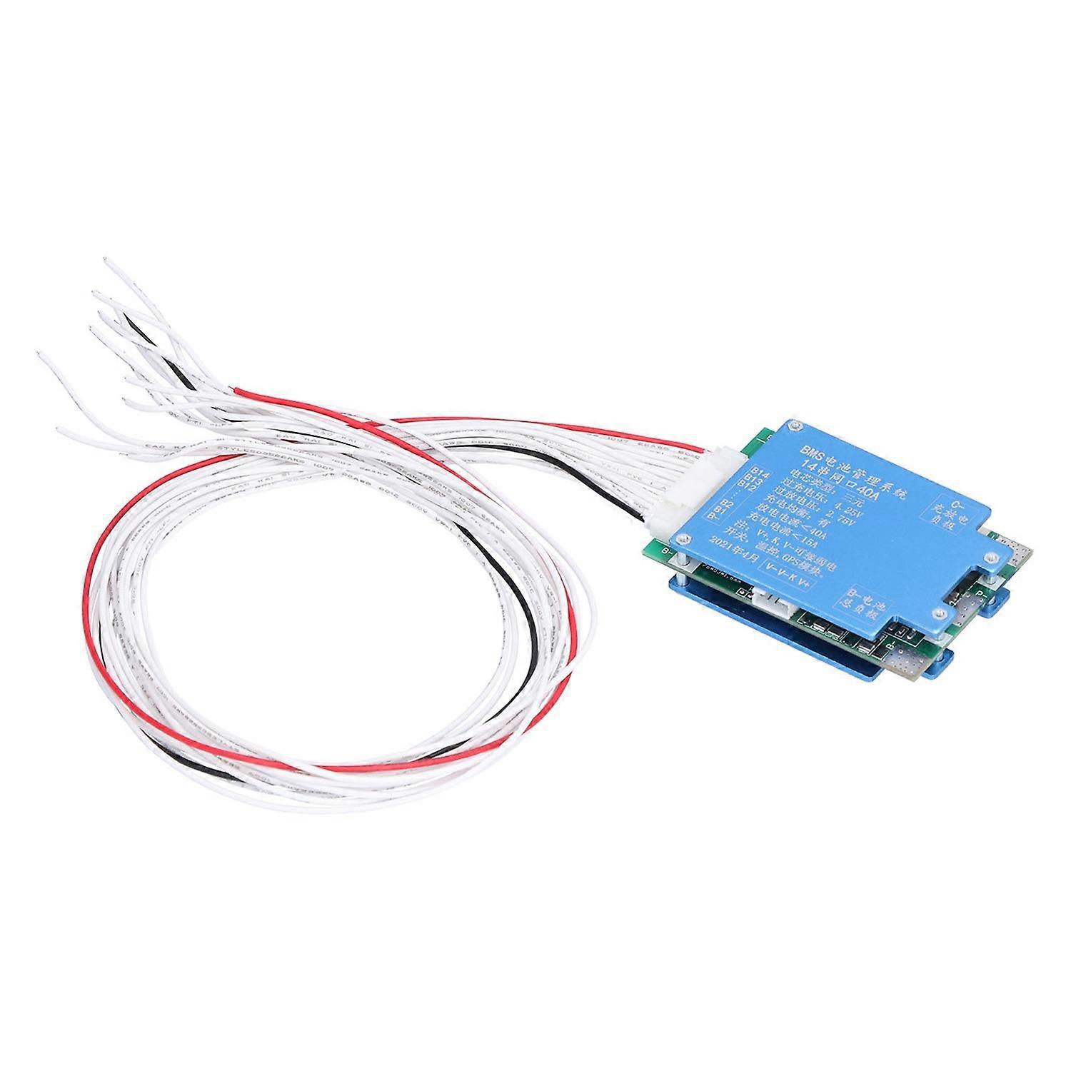 Bms-schutzplatine Pcb 14 Serie Balancerfunktionsgerät Für Lithiumbatterien 40a