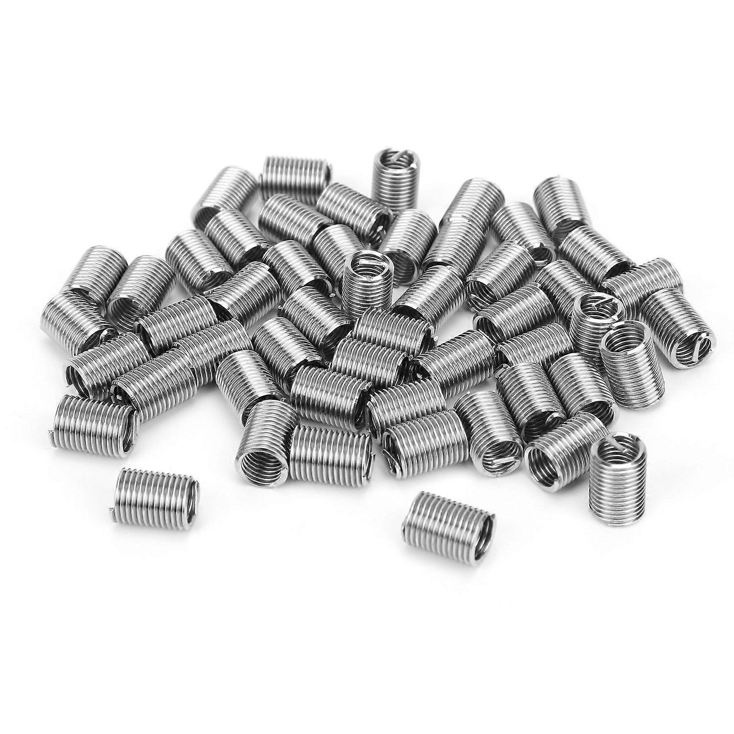 50 Stück Gewindereparatur-einsätze Aus Stahl, Drahtschutzhülse, Hardware-zubehör M8 X 1,25 2,5d
