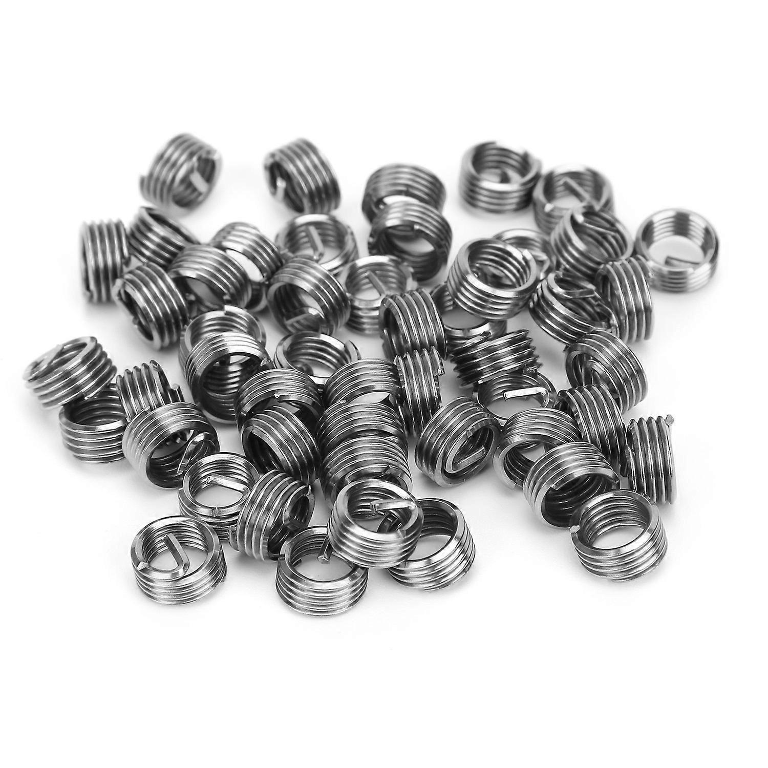 50 Stück Gewindereparatur-einsätze Aus Stahl, Drahtschutzhülse, Hardware-zubehör M8 X 1,251d