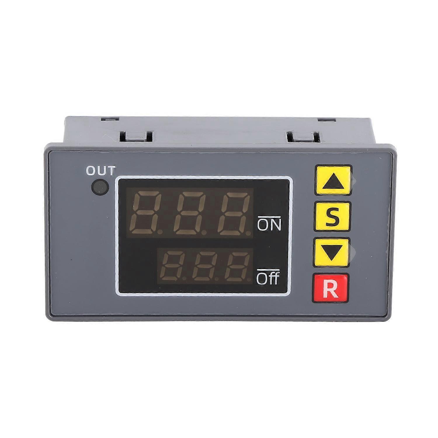 Zeitrelais Mit Großem Display, Op Cl Lop-parameter, Unabhängiger Speicher, Normalerweise Offen, Zeitrelaismodul Dc24