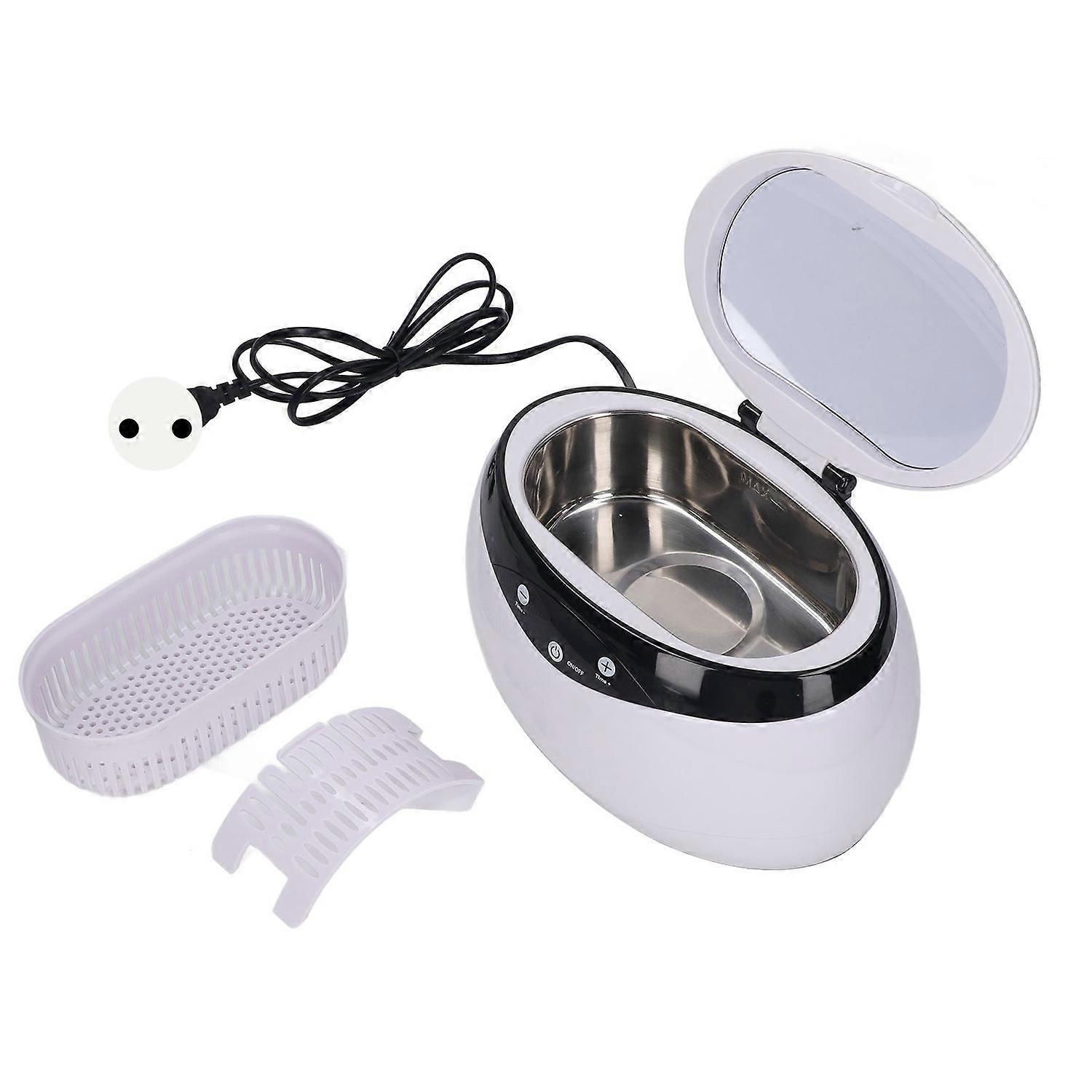 Ultraschall-schmuckreinigungsgerät, Tragbar, 650 Ml, 40 Khz, Für Uhren, Schnellreinigung, Eu-stecker A