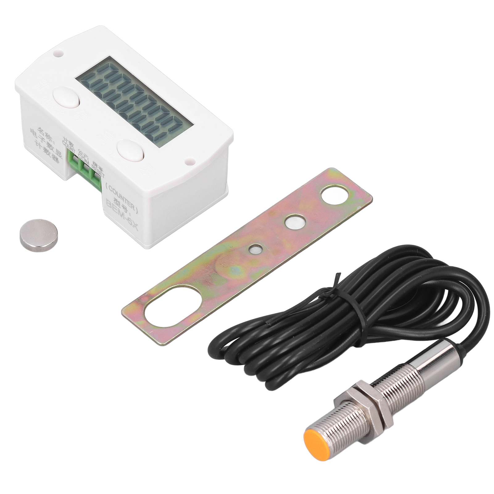 Berm 6-stelliger Elektronischer Mini-digitalzähler Mit Magnetischer Induktion Und Zählschalter 0–99999