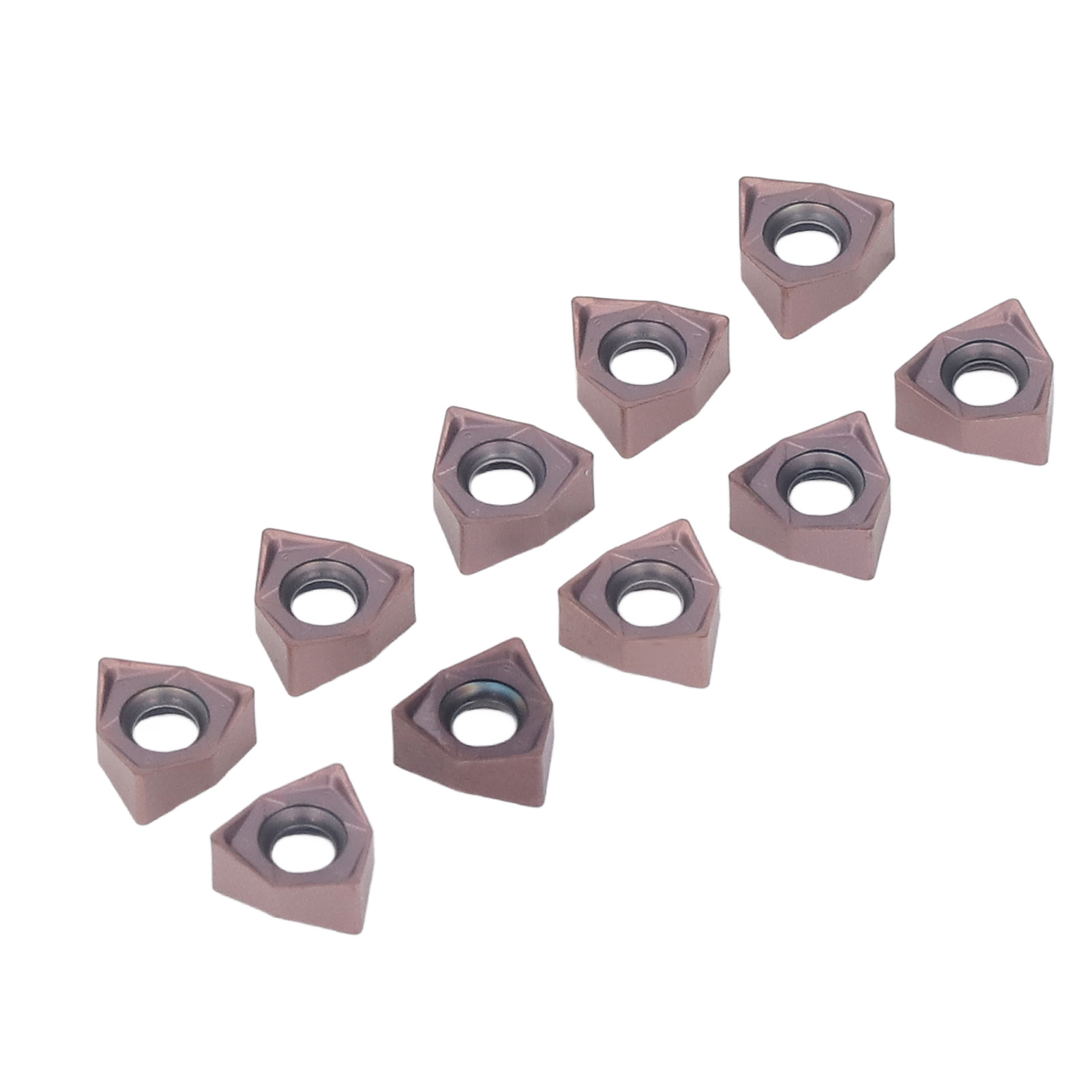 10 Stück Hartmetall-dreheinsätze, Indexierbare Schneidplatten Für Holzfräsen, Cnc-drehmaschinen-werkzeughalter
