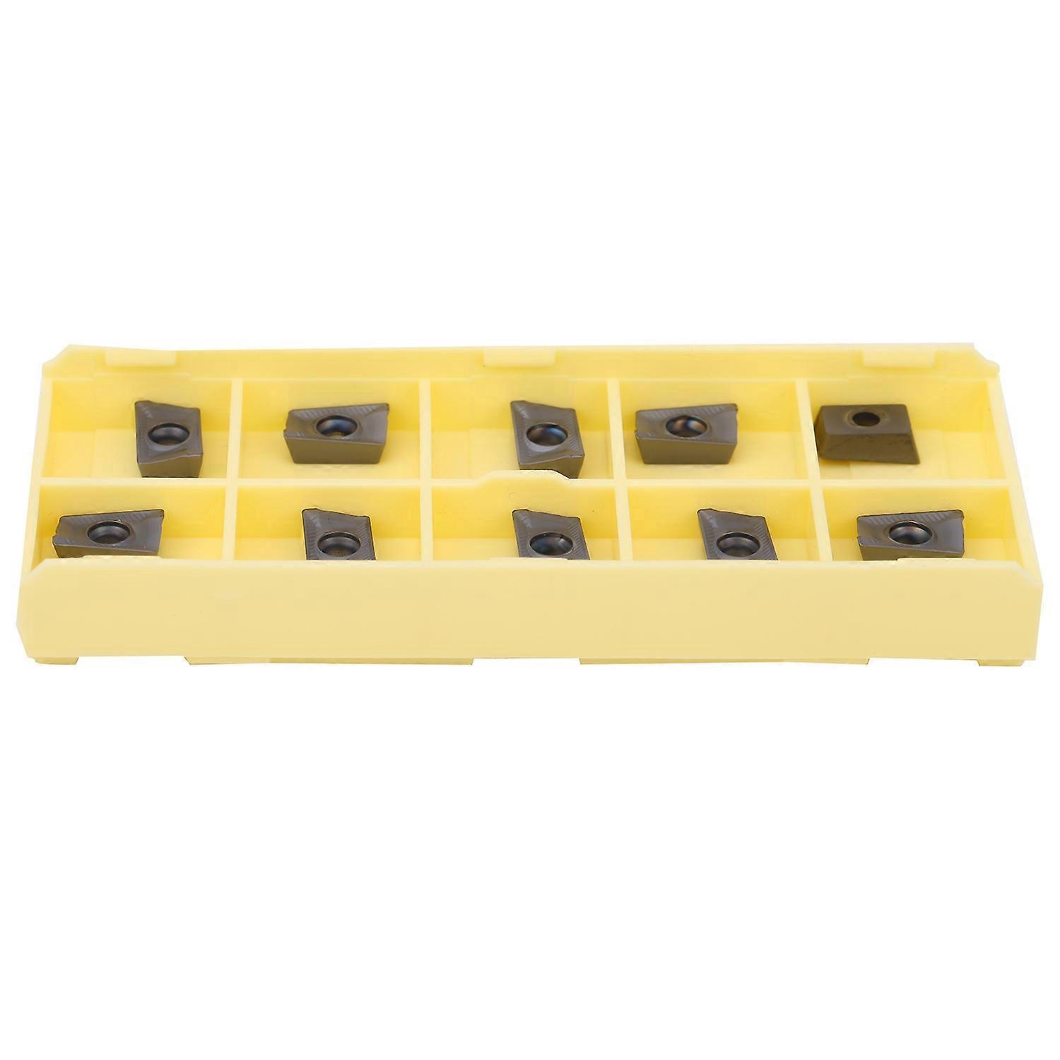 10 Stück Cnc-dreheinsätze, Indexierbare Vollhartmetall-schneidplatten Apkt1003pdtr Lf6018