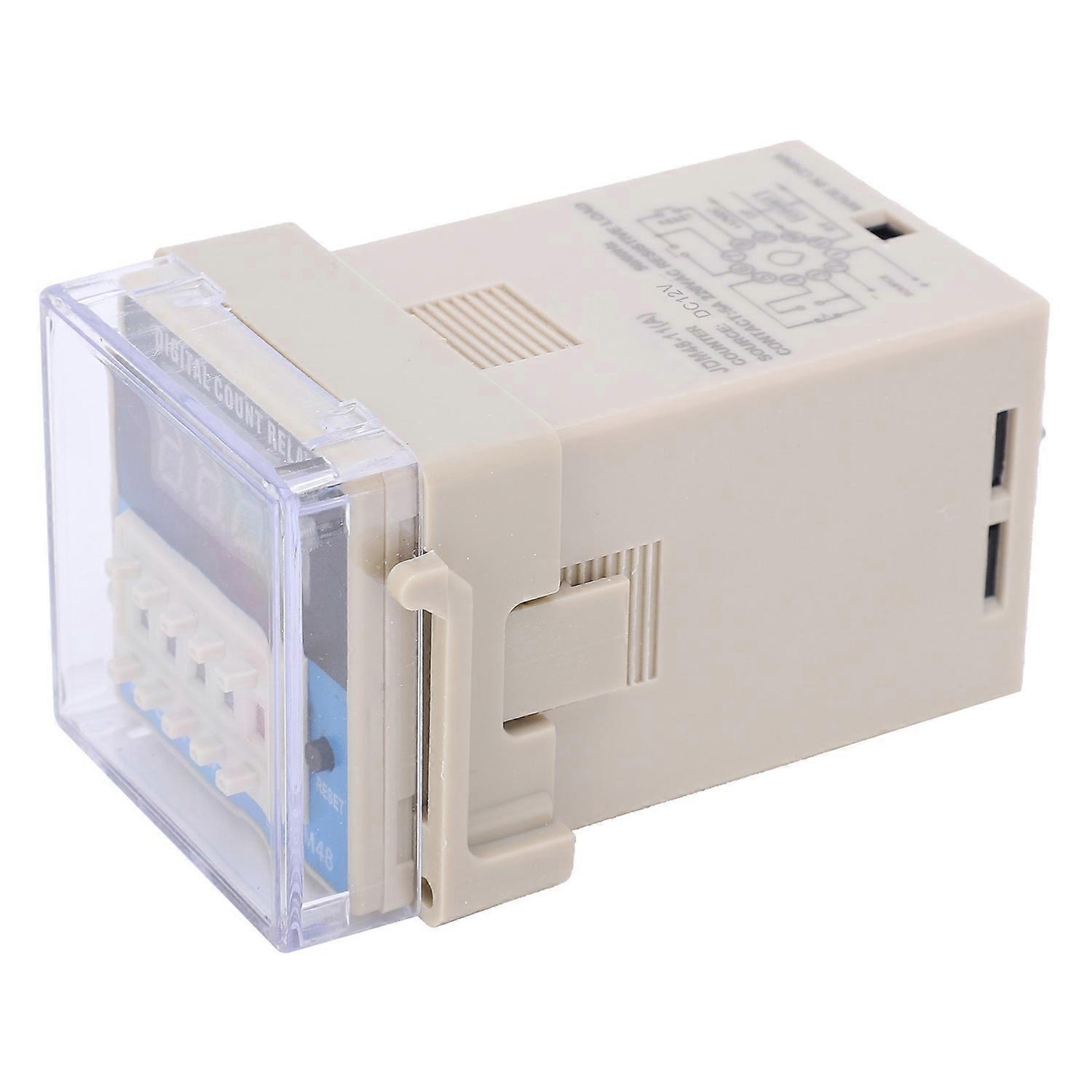 Professionelles Zeitrelais Mit Einstellbarer Zyklusverzögerung, Steuerkomponente Jdm48‐11dc12v
