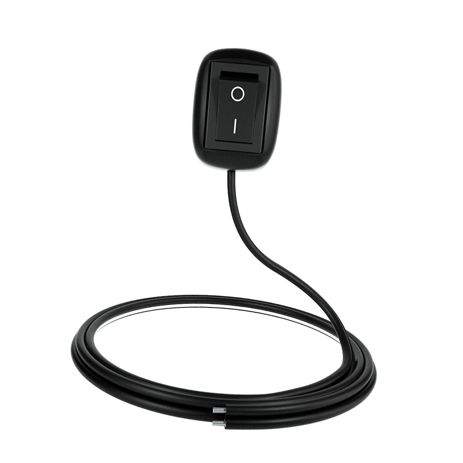 12-v-gleichstrom-universal-kfz-schalter (kippschalter) Mit 50 Cm Kabel Für Nebelscheinwerfer, Fahrlicht Und Neonröhren