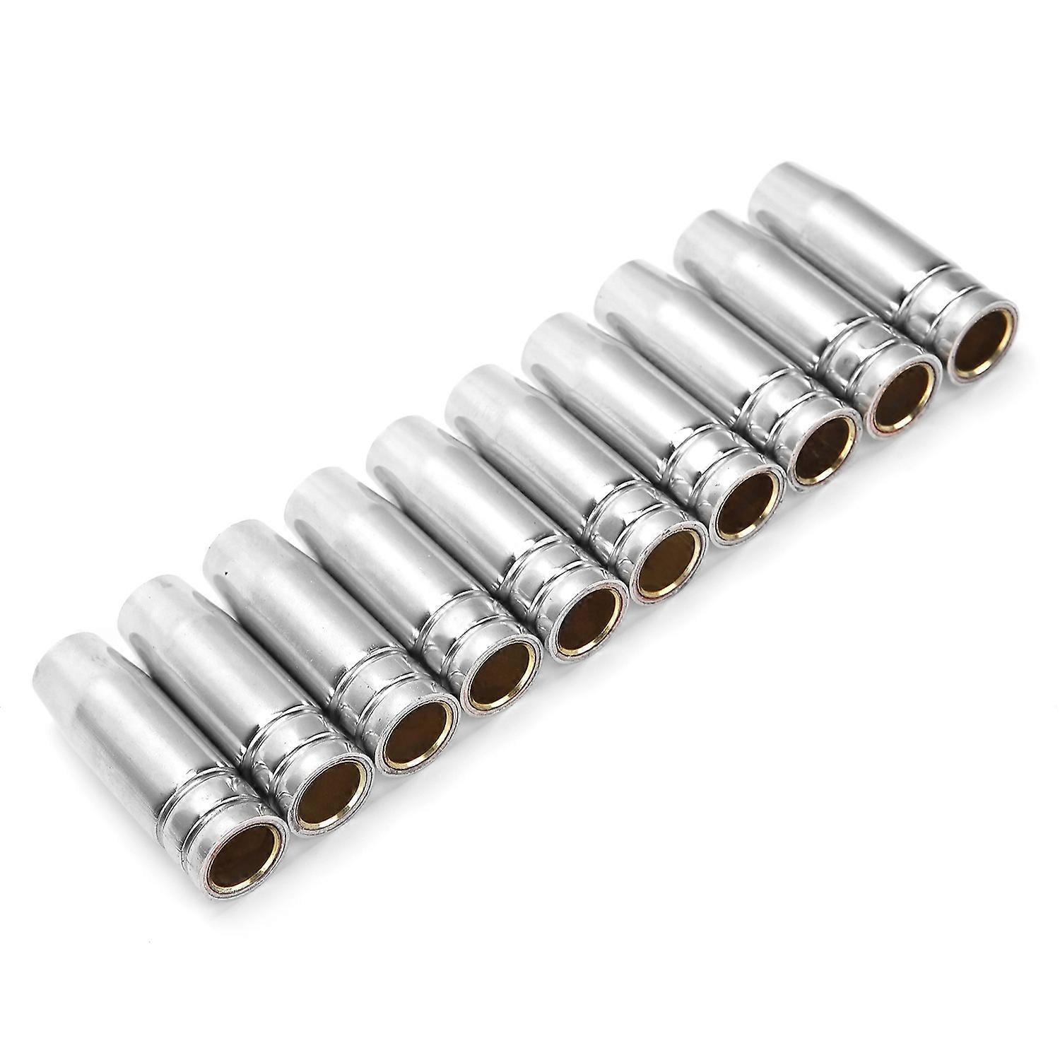10 Stück Gasdüsenspitzen Für Mb15 Mb14 12mm Messingbrenner-schutzzubehör Mag Mig
