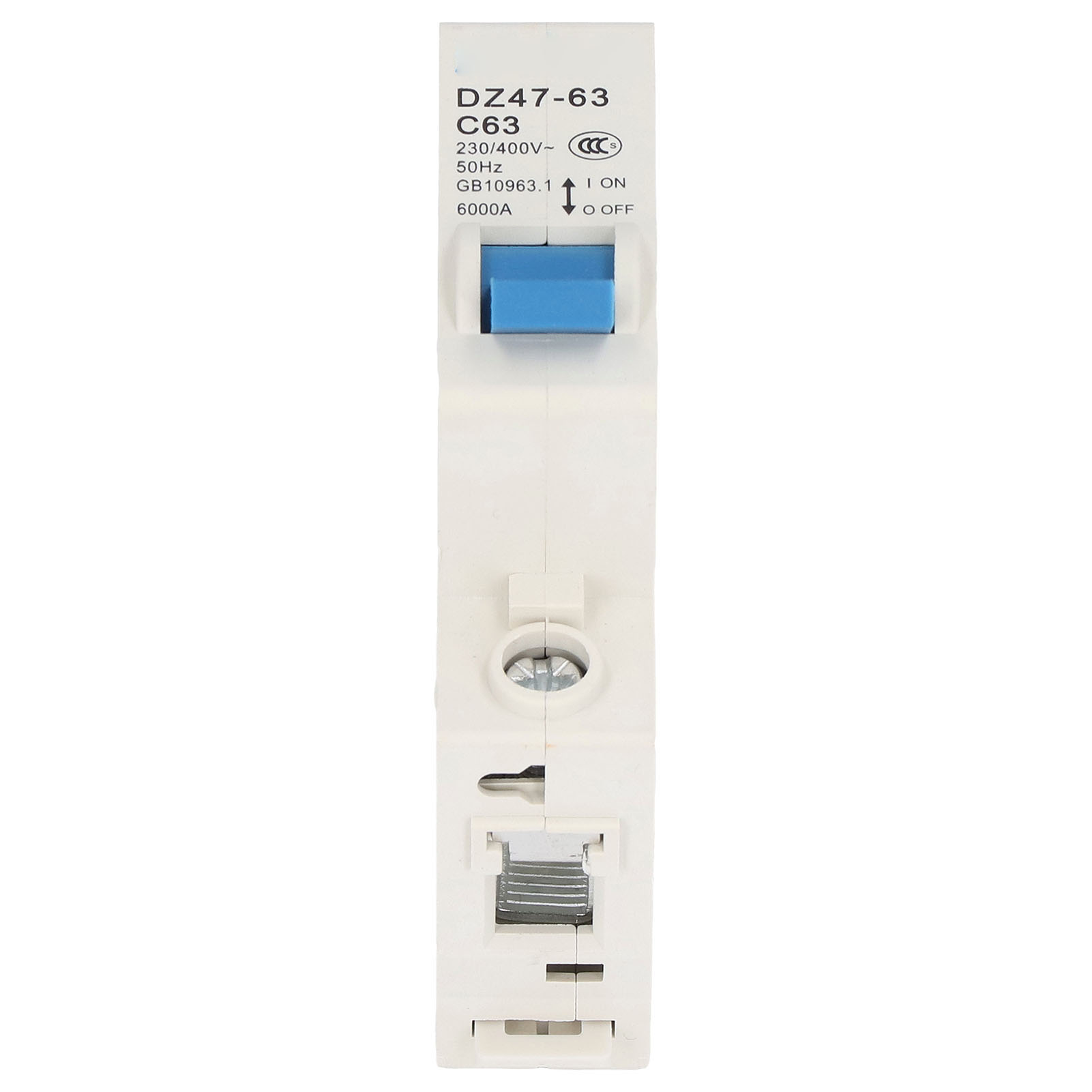 Leitungsschutzschalter (ls-schalter) 1p Fehlerstrom-trennschalter Din-schienenmontage 230 V 400 V 63 A Dz47‑63 C63