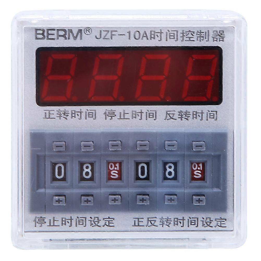 Berm Jzf-10a Lcd-zeitrelais Motor Cw/ccw-steuerung Zeitschalter 0,1s-99h 12v Ac/dc