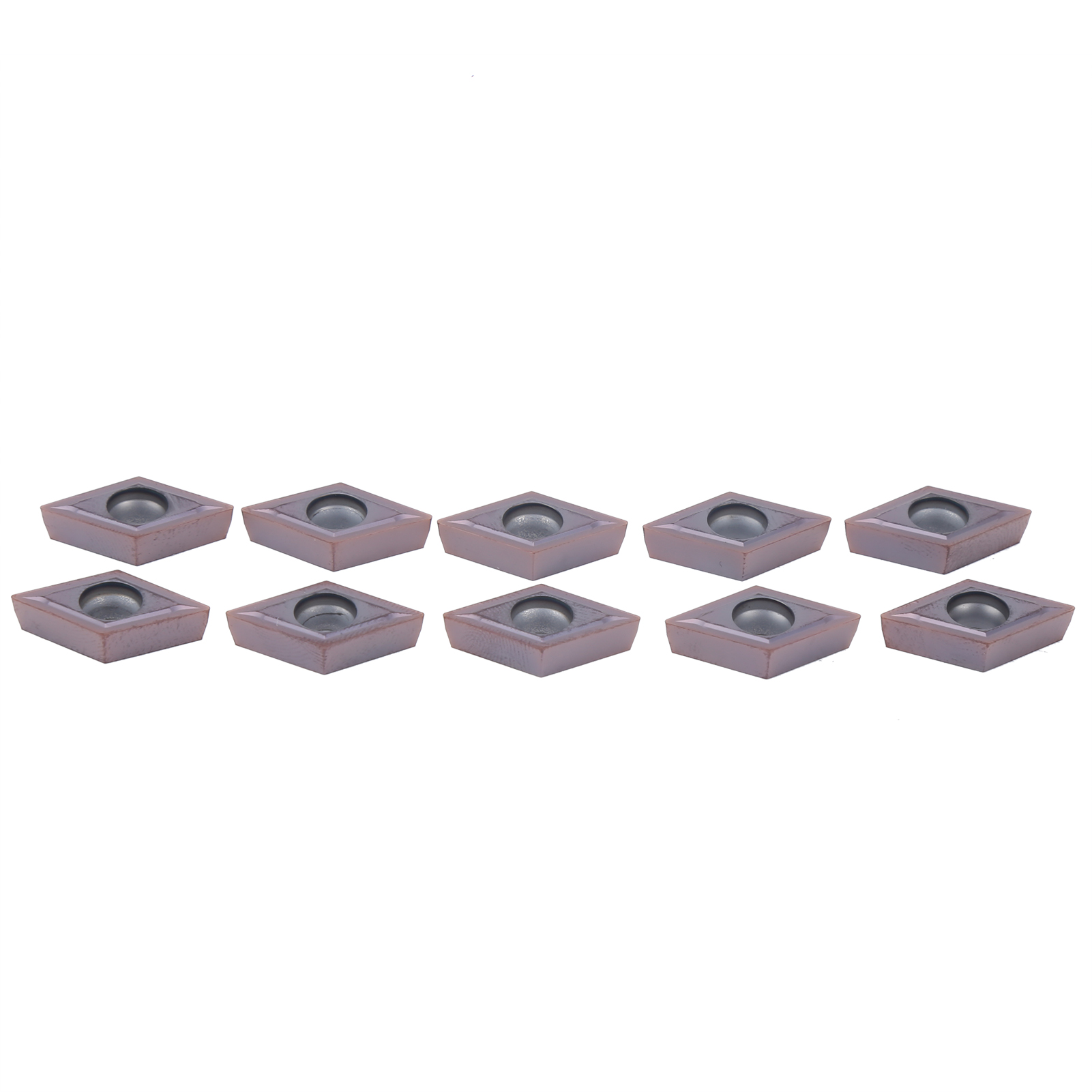 10 Stück Hartmetall-wendeschneidplatten Für Cnc-drehmaschinen Zur Metallbearbeitung Dcmt11t304 Lf6018 2 Cm