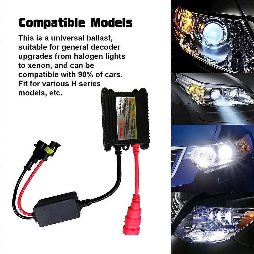 55-w-ultradünnes Xenon-vorschaltgerät, Kfz-scheinwerferstabilisator, Xenon-lampen-vorschaltgerät-ersatz Für H Se