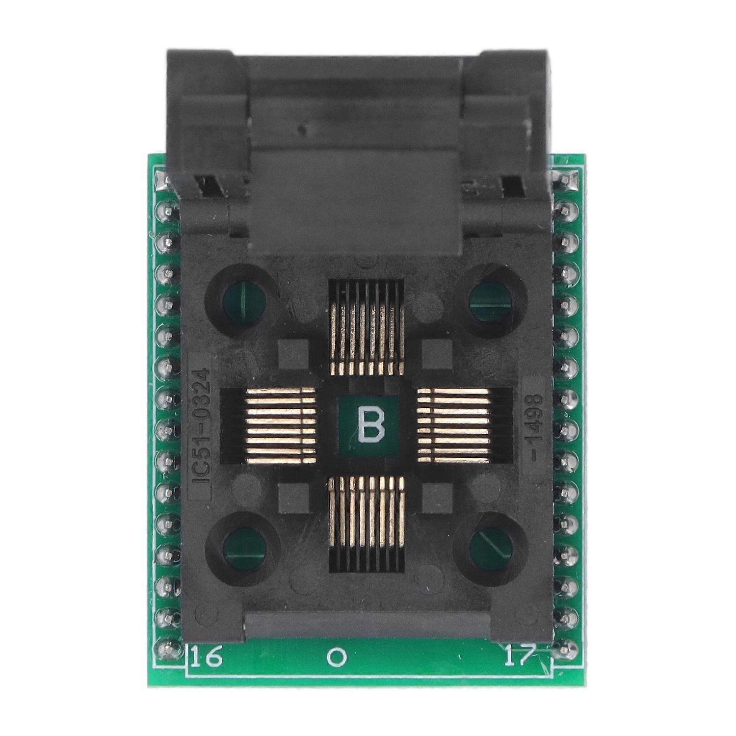 Tqfp32 Qfp32 Zu Dip32 Programmiersockel Für Leiterplatten, 2,54 Mm Pin-raster, Testsockel Für Diy-projekte