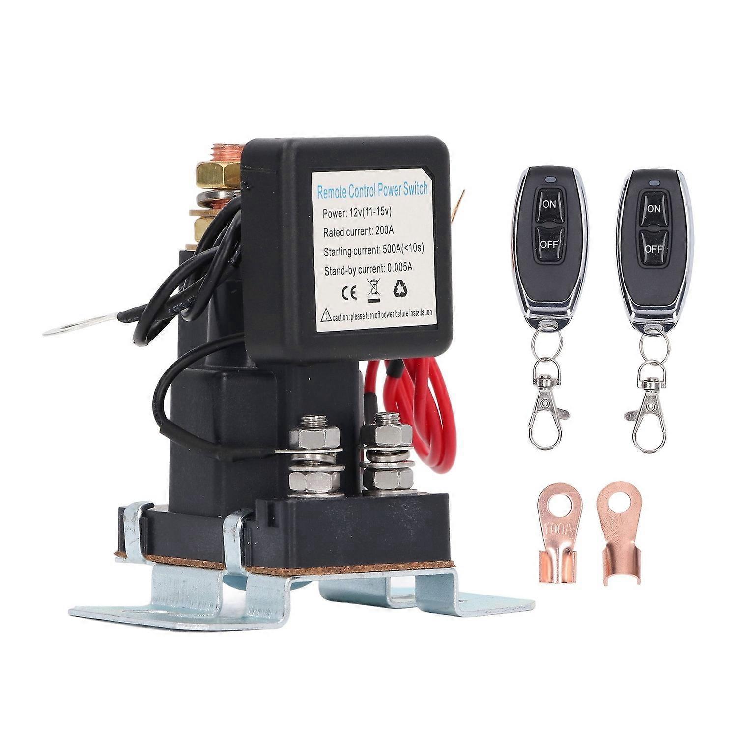 Batterietrennschalter Mit Fernbedienung, 200 A, 12 V Dc Für Kraftfahrzeuge