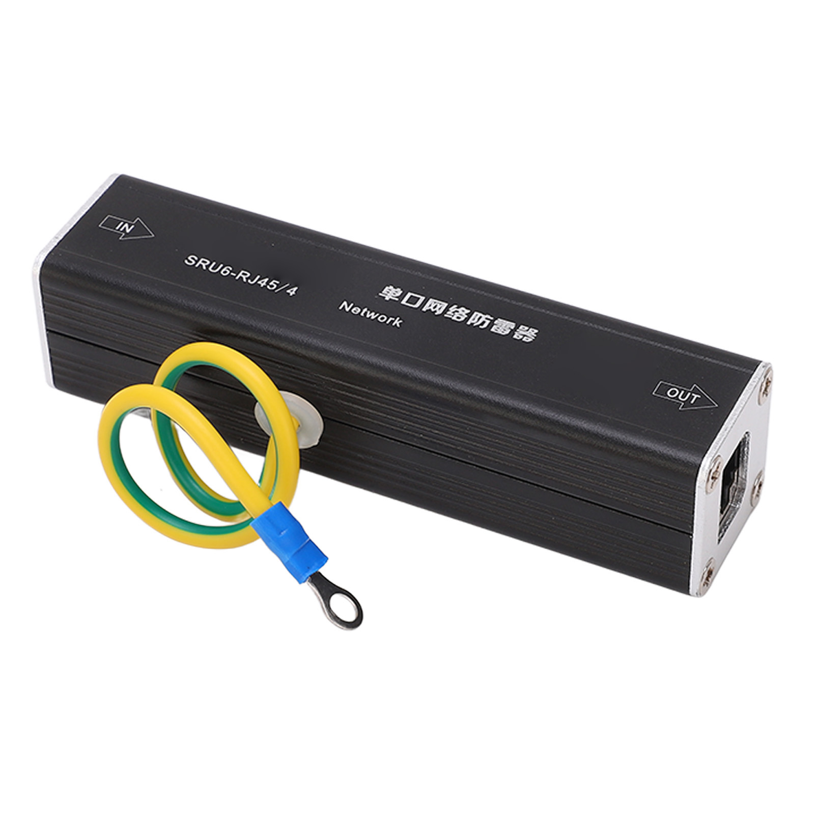 Ethernet-überspannungsschutz Rj45 Blitzschutz Donnerableiter Für 5v