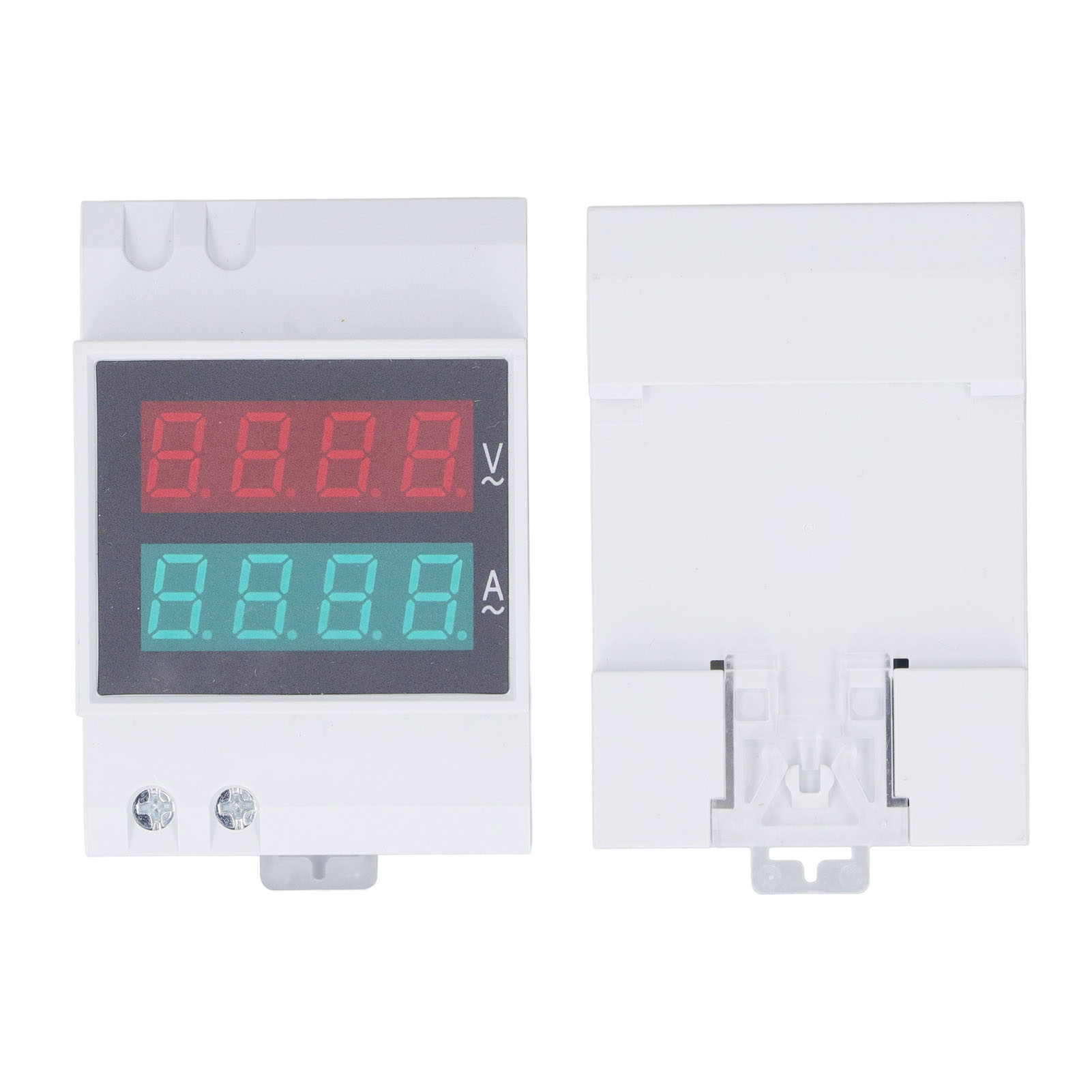 Über- Und Unterspannungsschutzgerät Mit Automatischer Wiederherstellung, Din-schienenmontage, 80–300 V, 0,1–99,9 A, 0,5-zoll-led-digitalanzeige