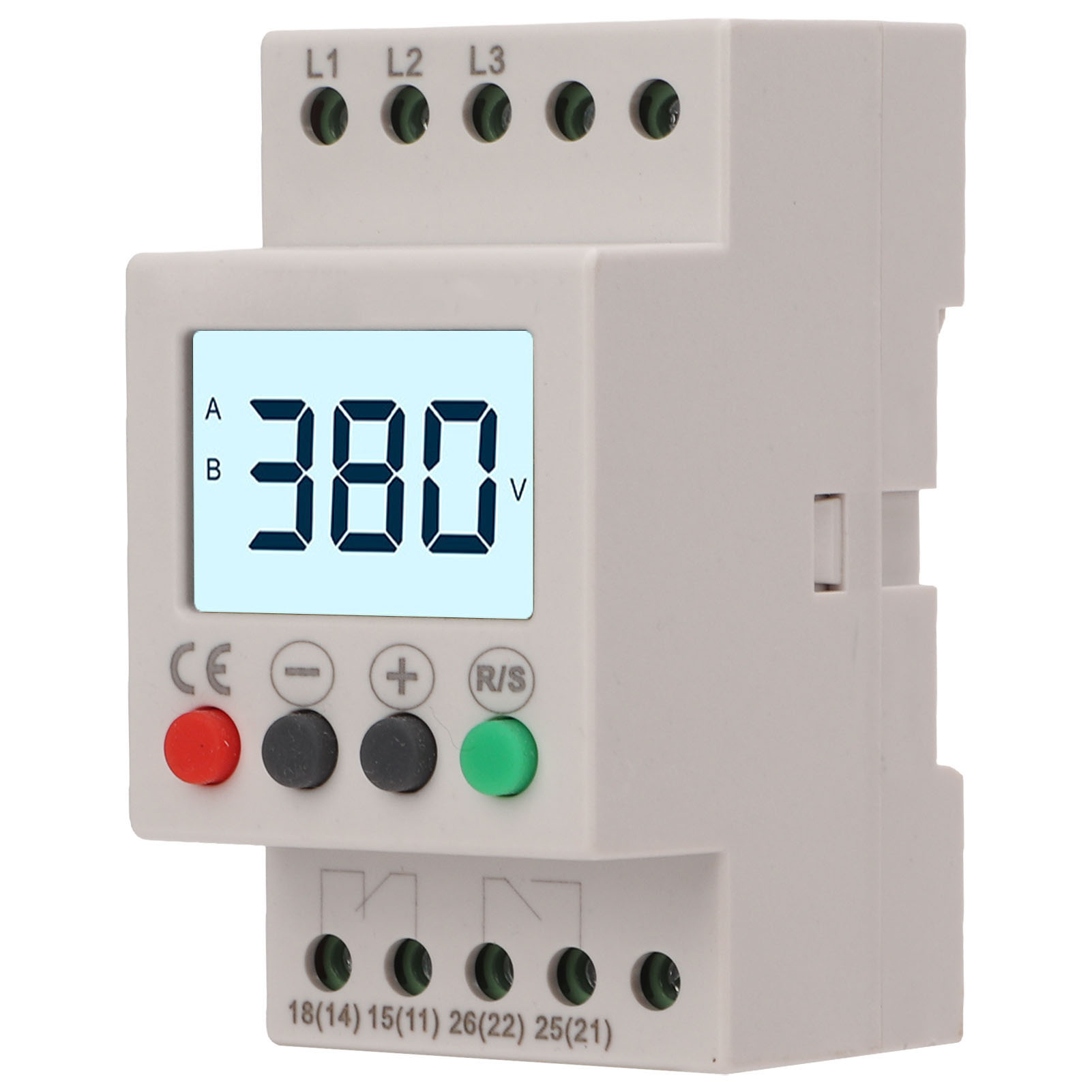 Über- Und Unterspannungsschutzgerät, 3-phasig, Lcd-digitalanzeige, 380 V Wechselstrom