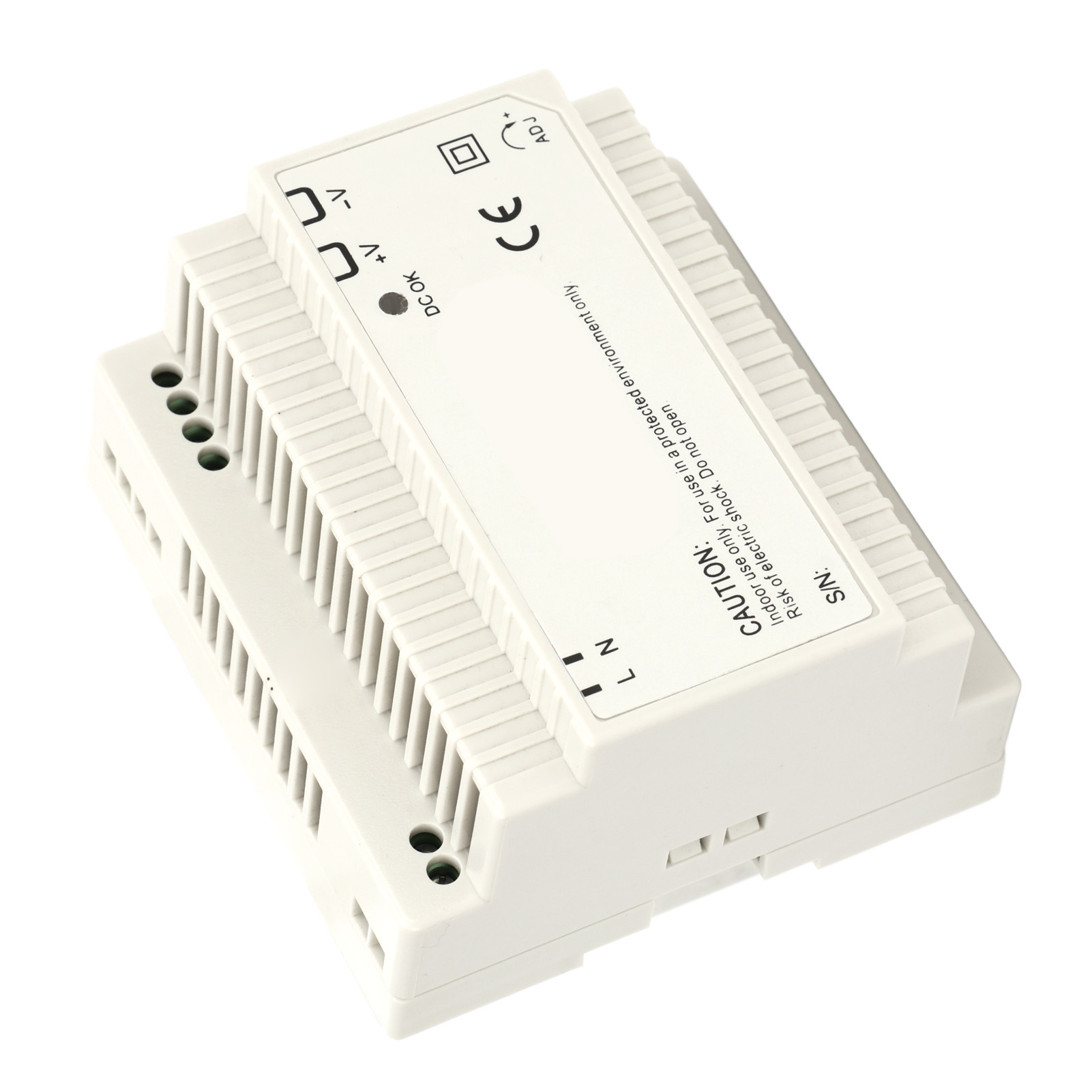 Din-schienen-netzteil, Stufenform, Industrietauglich, 100 W, Ac/dc-spannungsumschaltung, 100–240 V Ac, 24 V