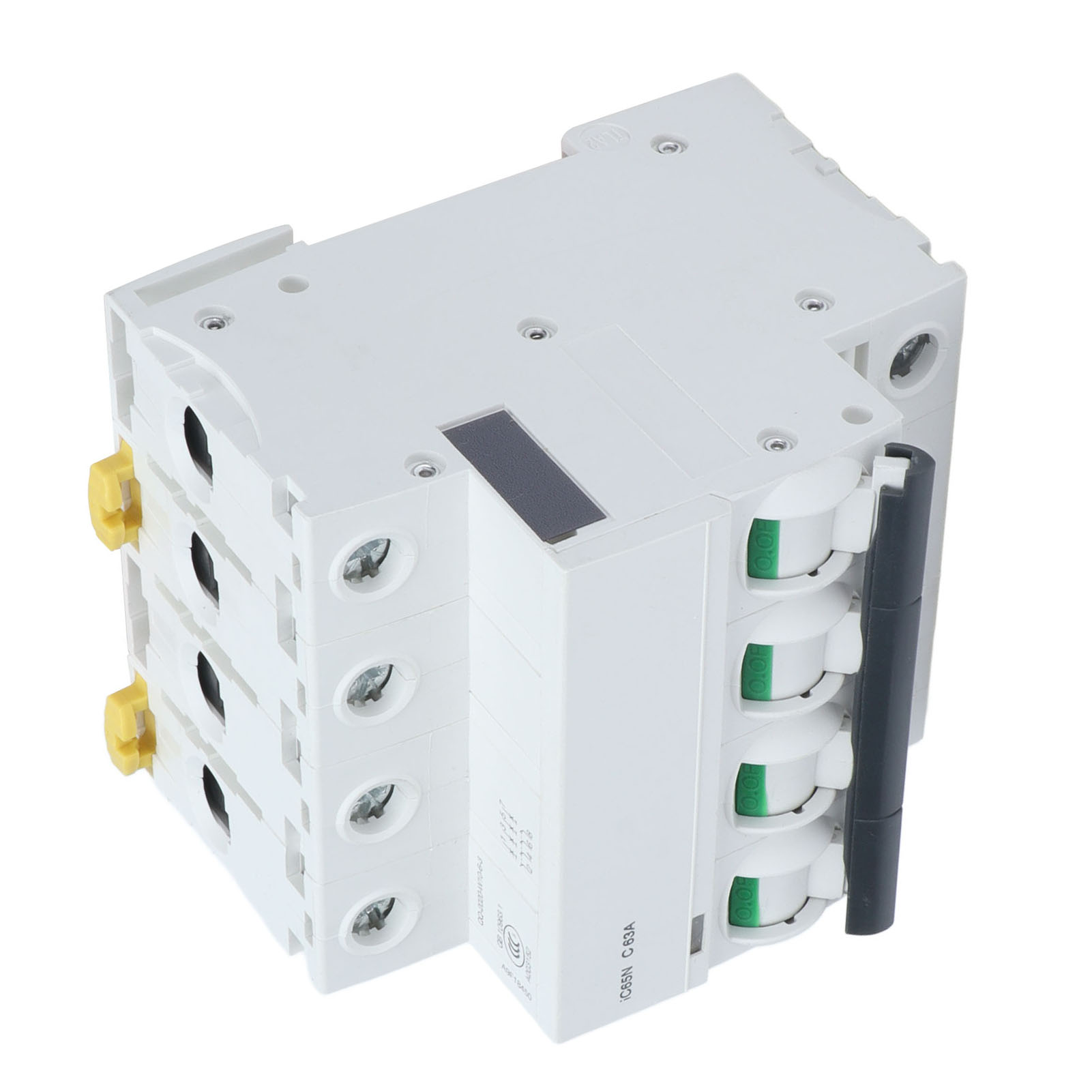 Leitungsschutzschalter Mcb 4p Niederspannung Din-schienenmontage Ac 400v 63a Für Haushaltsgeräte
