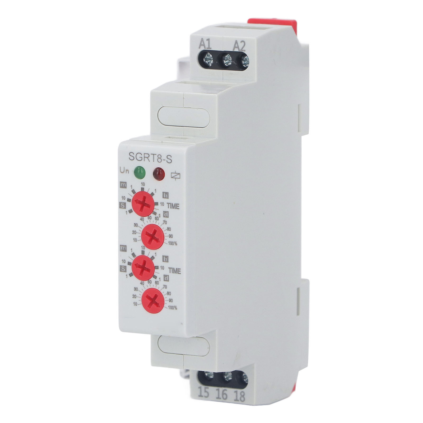 Elektronisches Multifunktions-zeitrelais Mit Led-anzeige, 5 A Ac/dc, 12–240 V