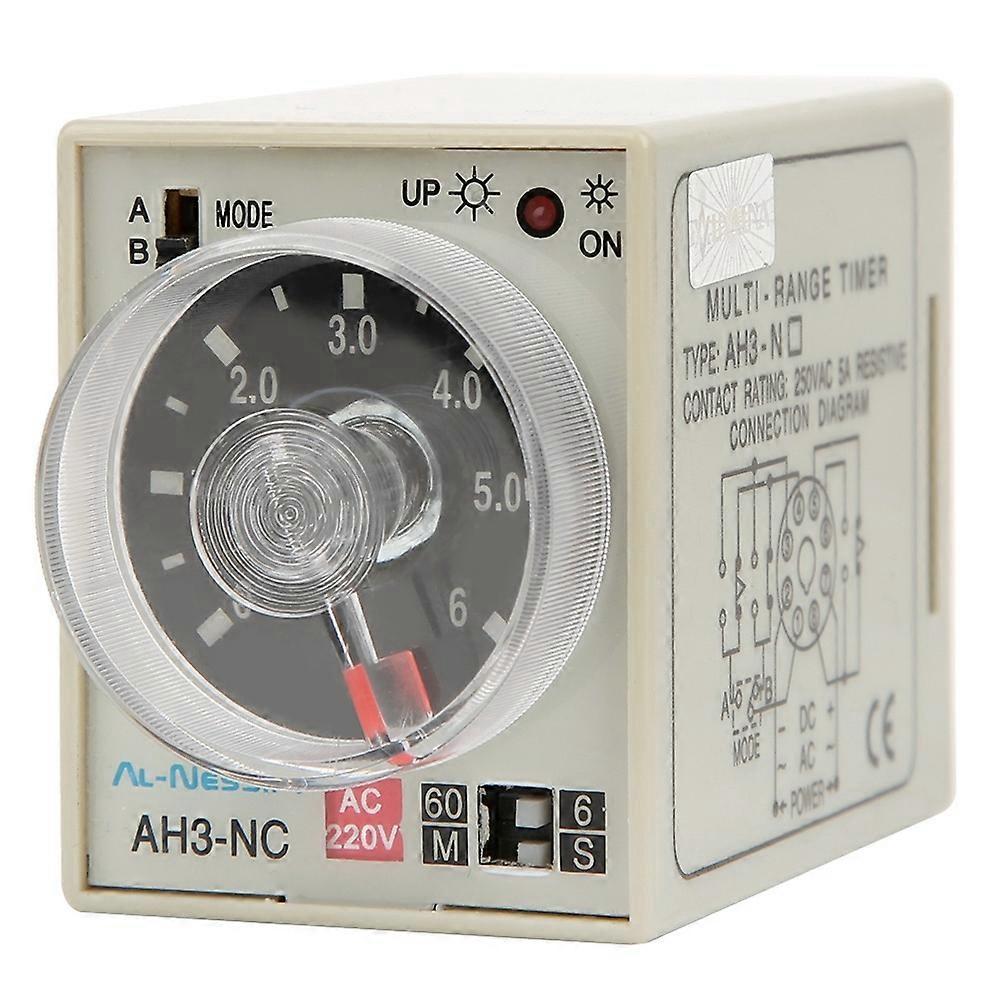 Einschaltverzögerungsrelais Mini Mit Einstellbarer Mehrfachzeitperiode Und B-modus nnah3 Nc Ac220v 50/60hz