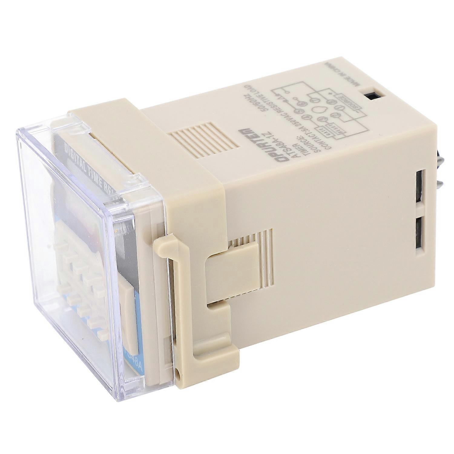 Zeitrelais Mit Led-digitalanzeige, Einstellbar, Hochpräzise Elektronische Bauteile Ats48a-1zdc24v