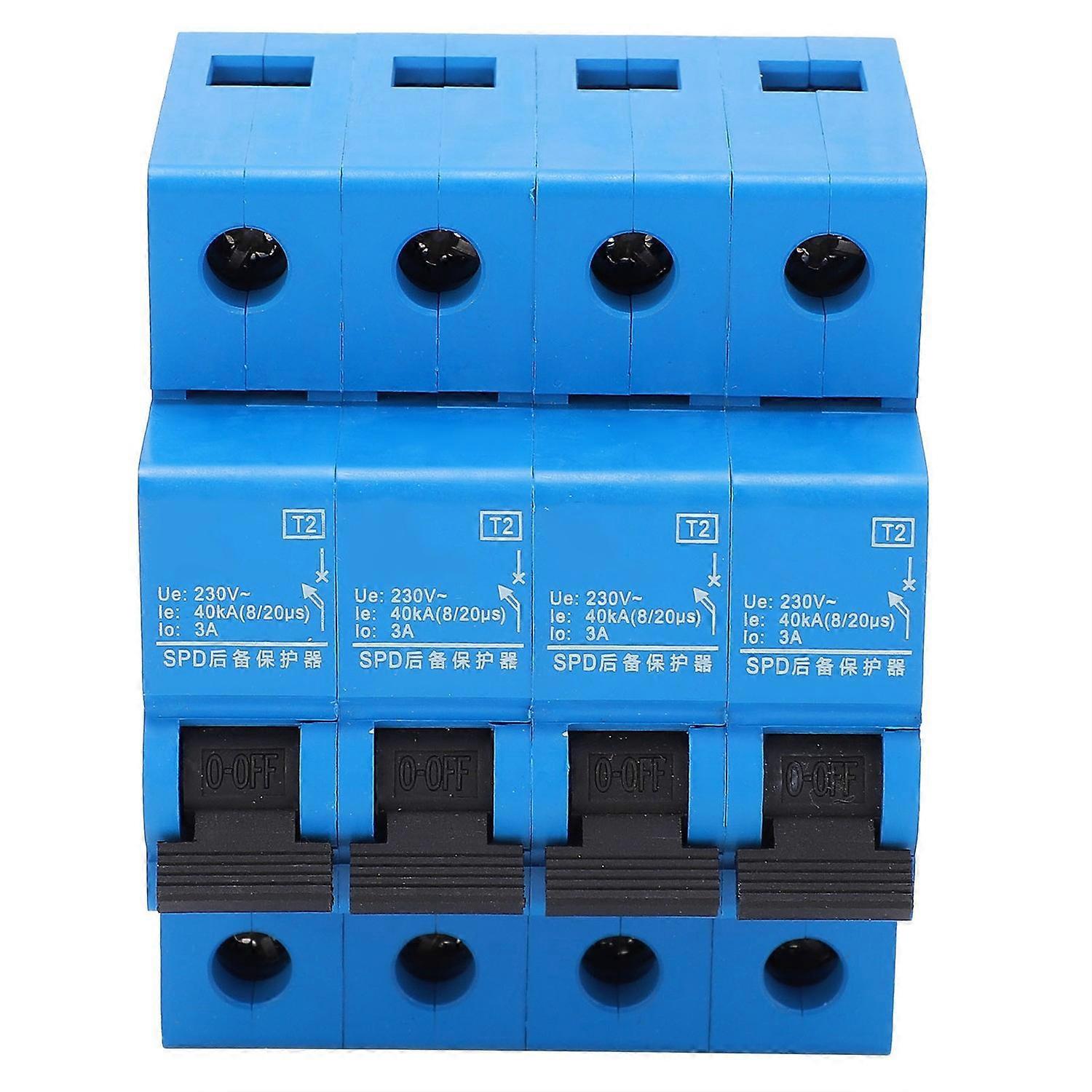 Überspannungsschutzgerät Für Den Hausgebrauch, Flammhemmend, Spd 4p Ltscb40ka 230v, Blau