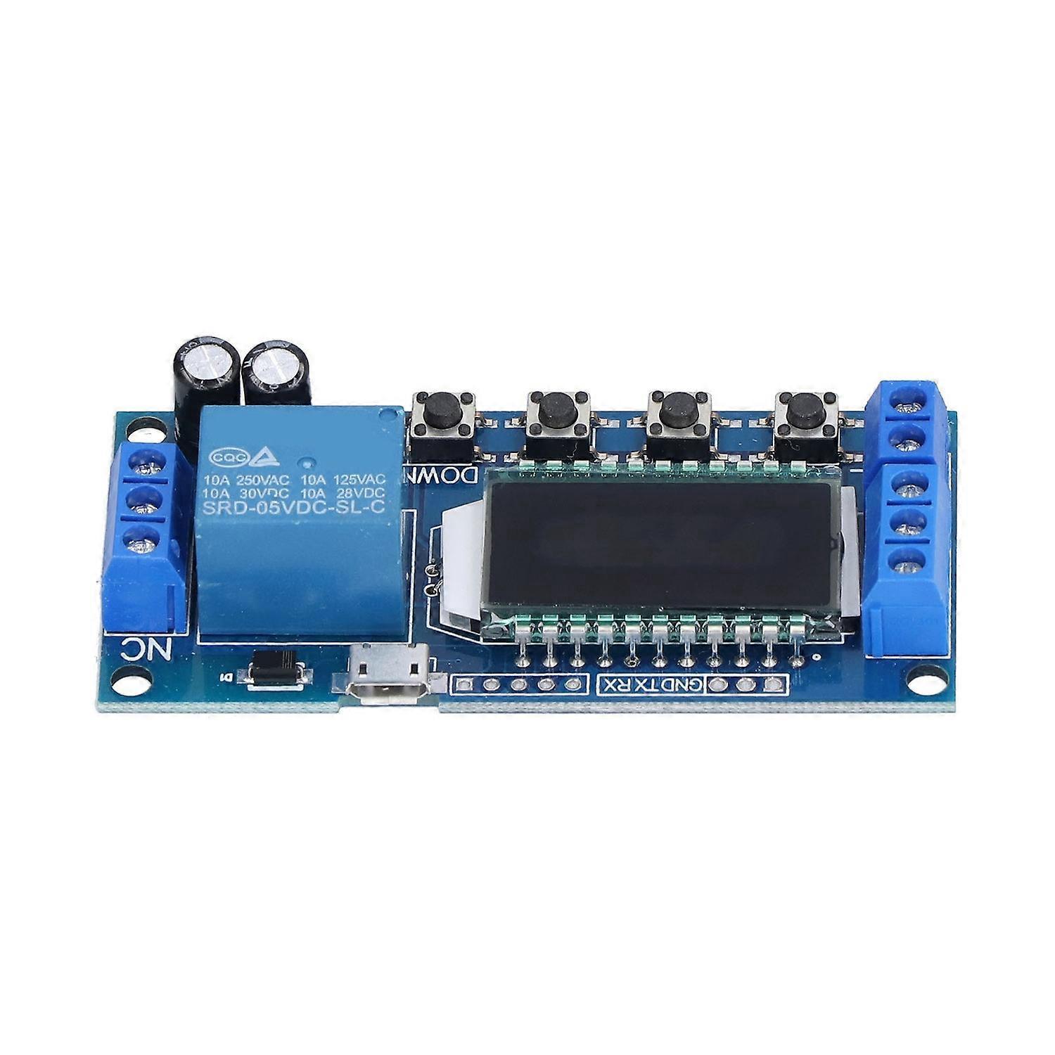 Relaismodul Lcd-verzögerung Stromausfall Zyklische Zeitsteuerung Elektronische Bauteile Xylj02
