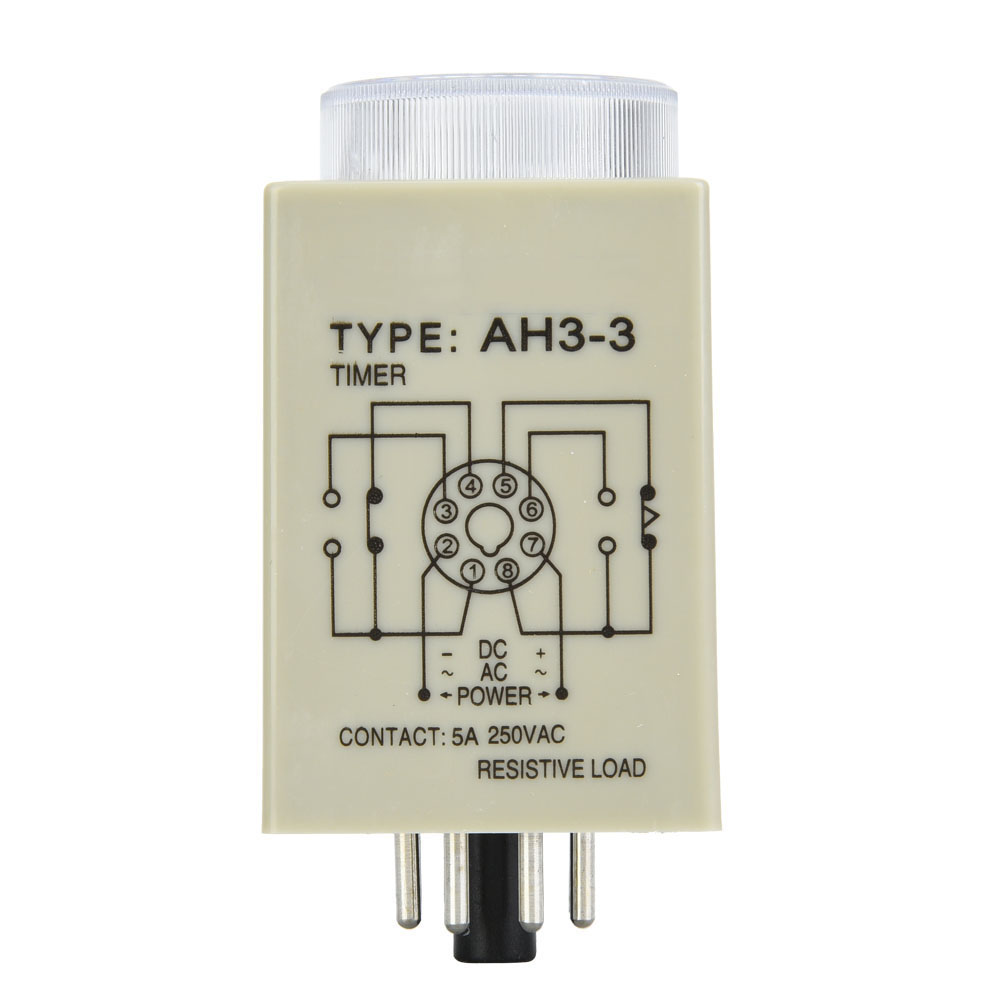 Zeitrelais 30s 8-poliger Timer 35mm Din-schiene Für Industrielle Automatisierungssysteme Dc12v