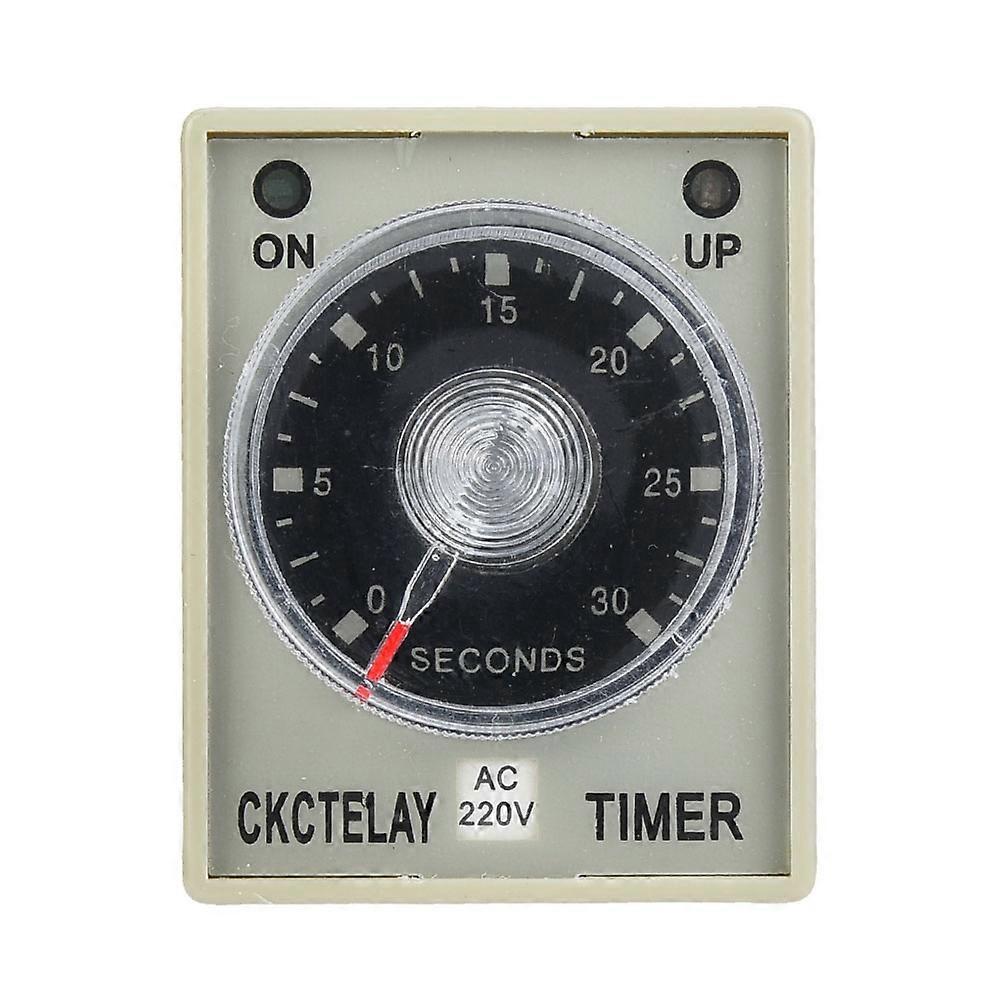 Zeitrelais 30s 8-polig, 35mm Din-schienenmontage Für Industrielle Automatisierungssysteme, Ac220v