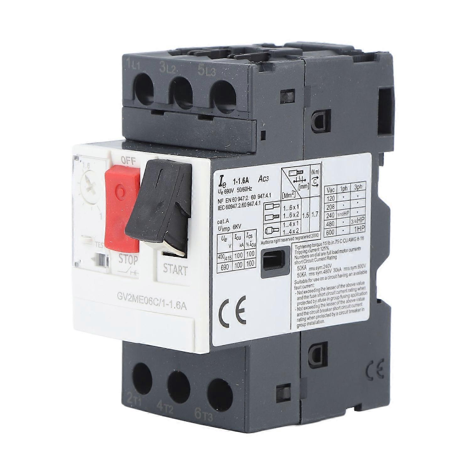 Motorschutzschalter Überlast- Und Kurzschlussschutz Motorstarter-schutzschalter Ac690v Gv2 M