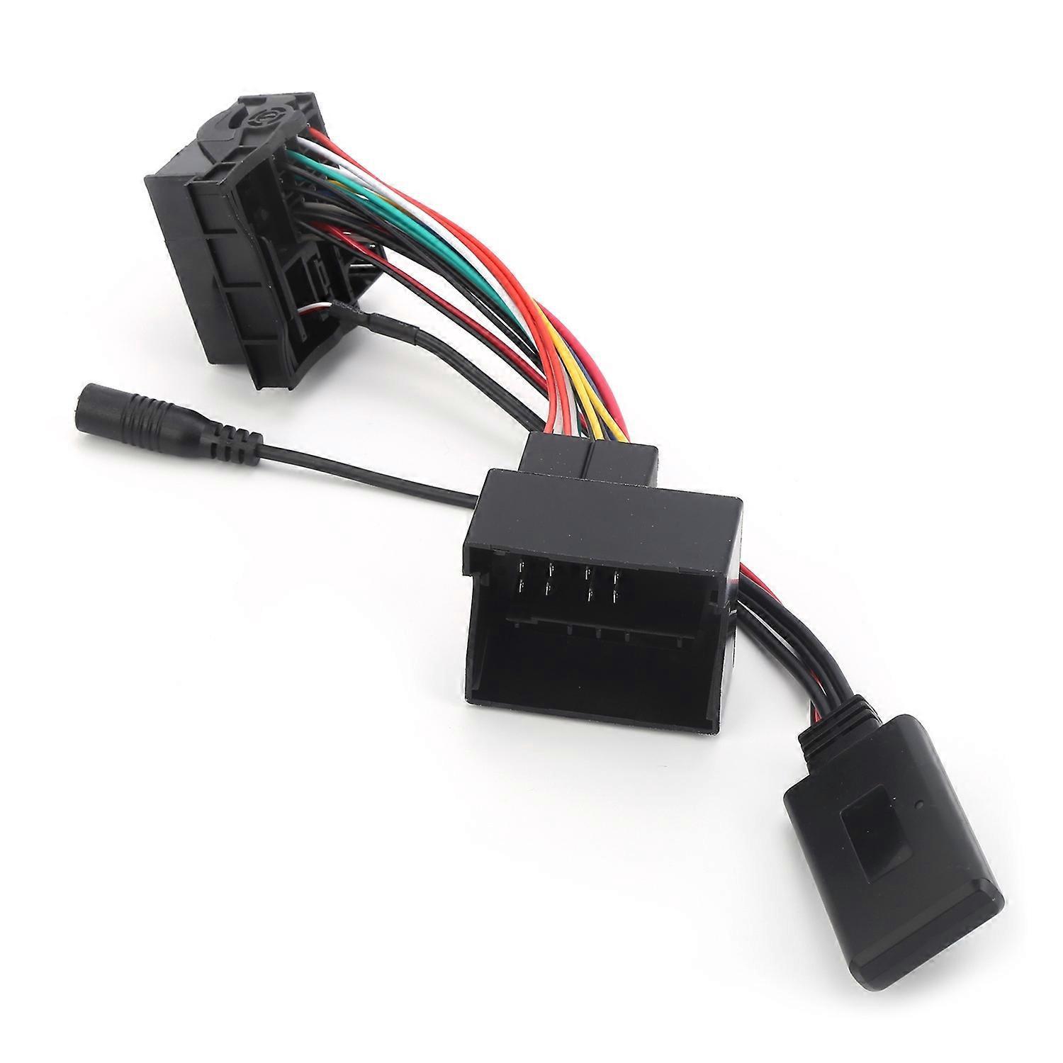 Bluetooth 5.0 Musik-aux-adapter Fürs Auto Mit 6-poligem Mikrofon Und Freisprecheinrichtung, Passend Für Ford Mondeo
