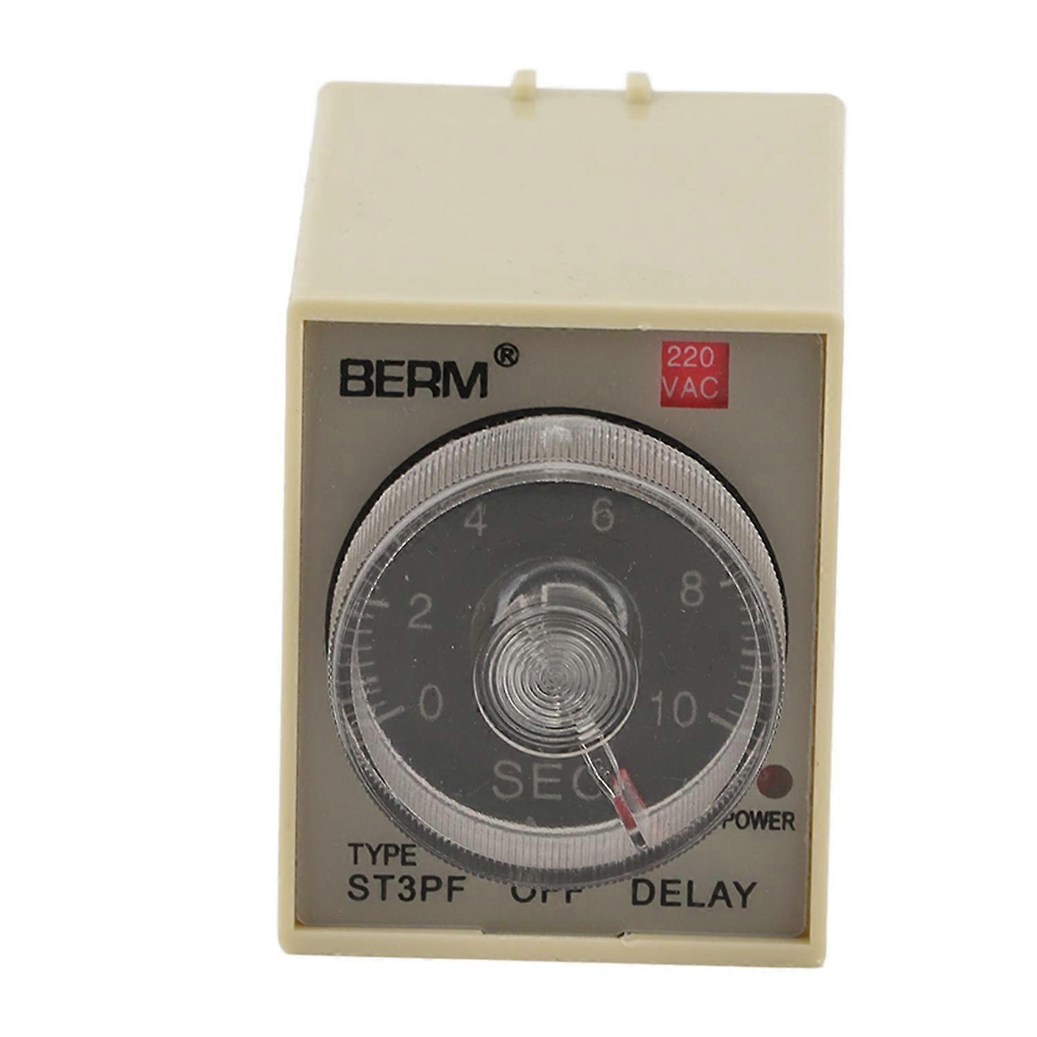 Zeitrelais Mit Einstellbarer Ausschaltverzögerung (ac 200–220 V), St3pf, Zubehörteil